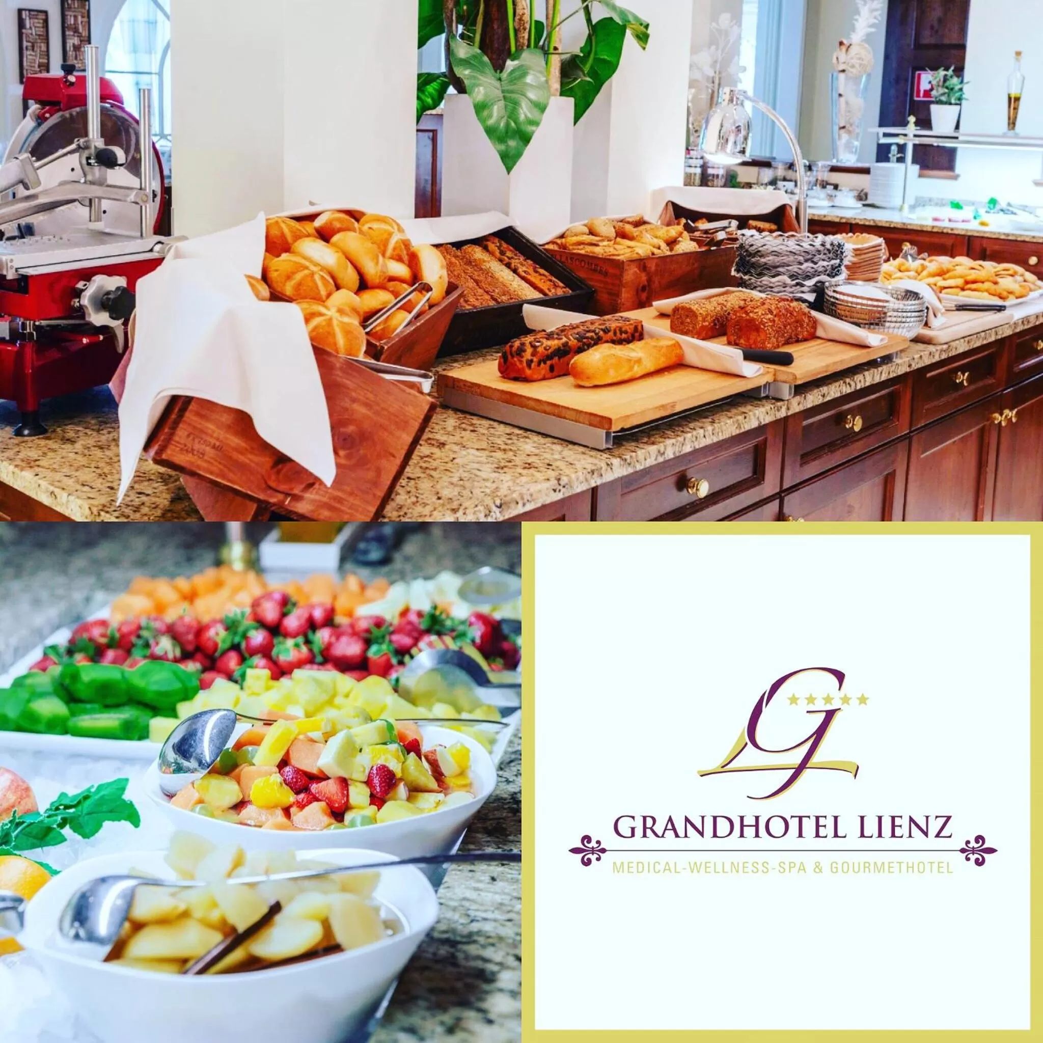 Food and drinks in Grandhotel Lienz Business-Wellness & Gourmet