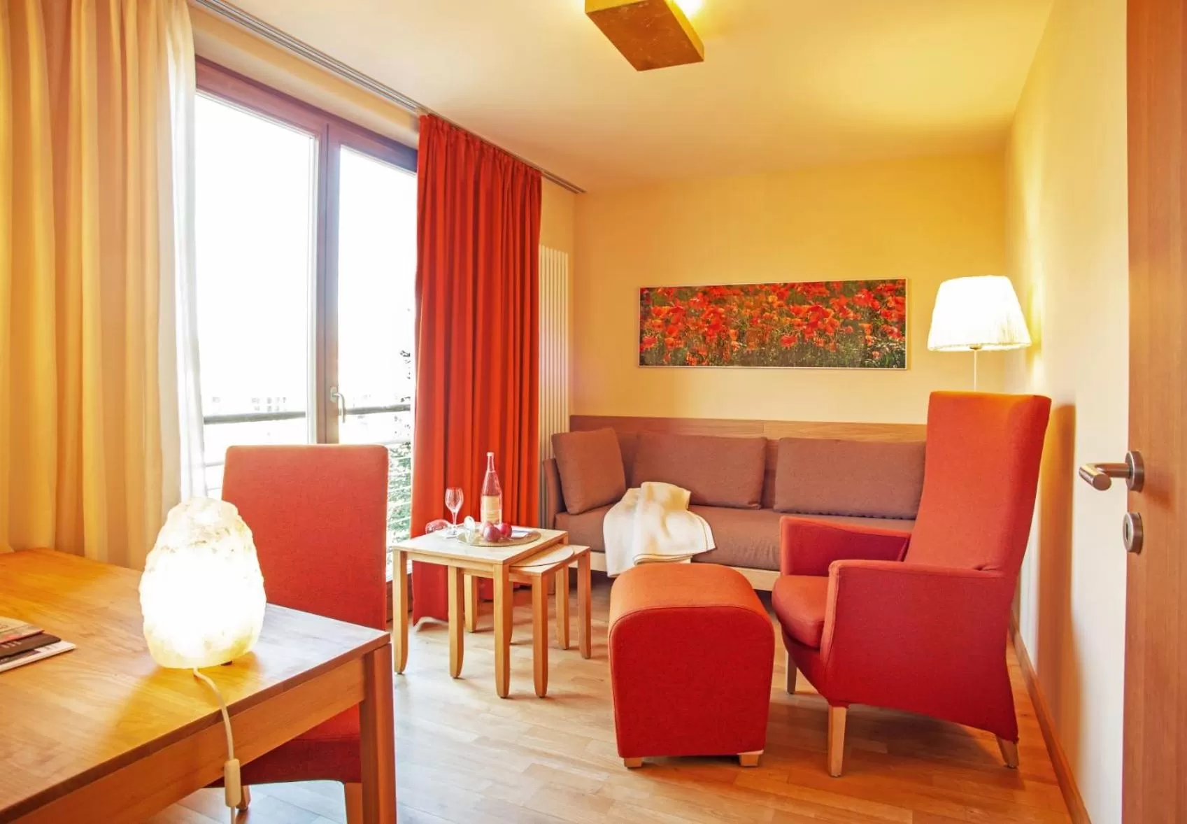 Living room, Seating Area in Bio Thermalhotel Falkenhof