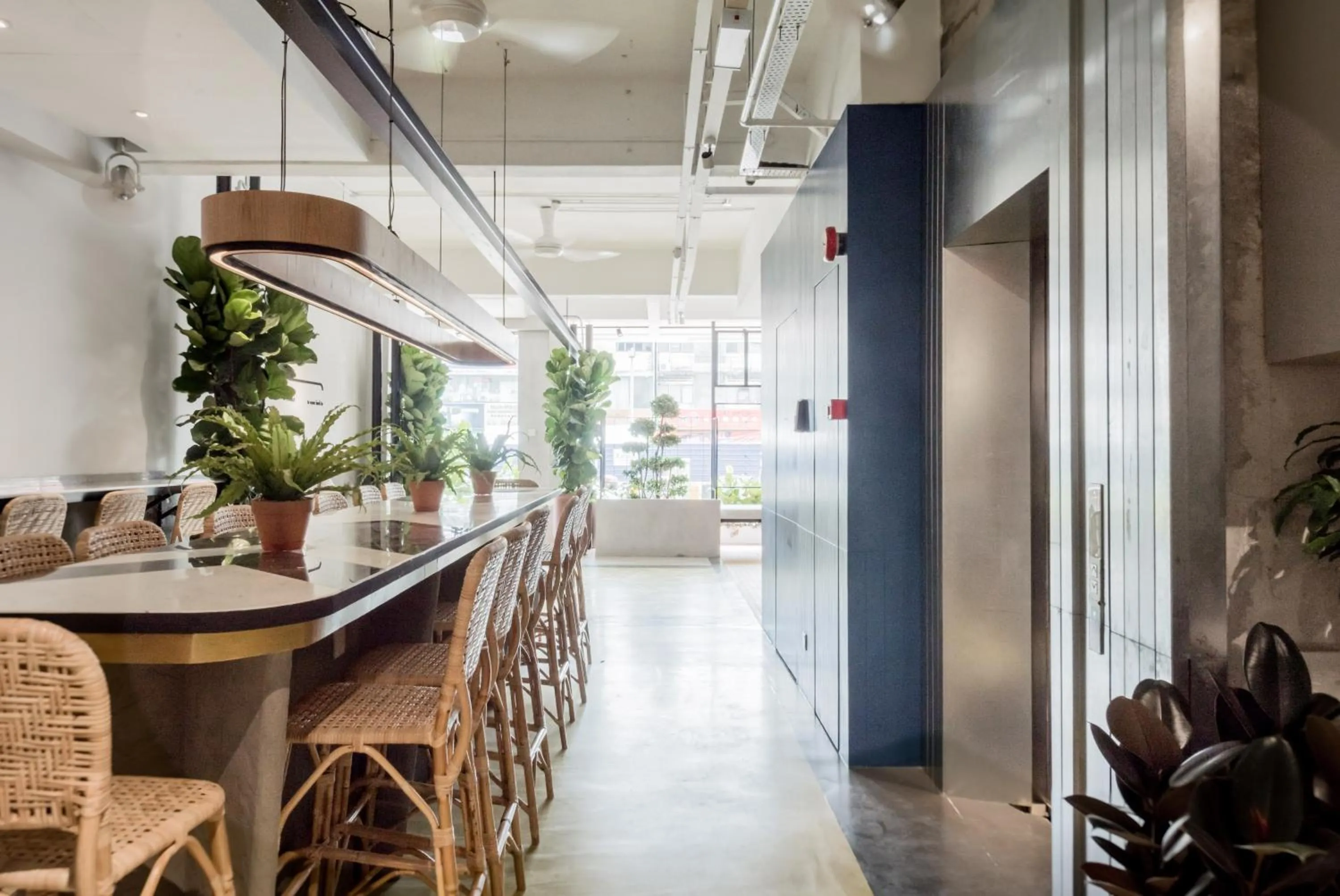 Dining area in Bunk & Bilik Hotel Jalan Ipoh