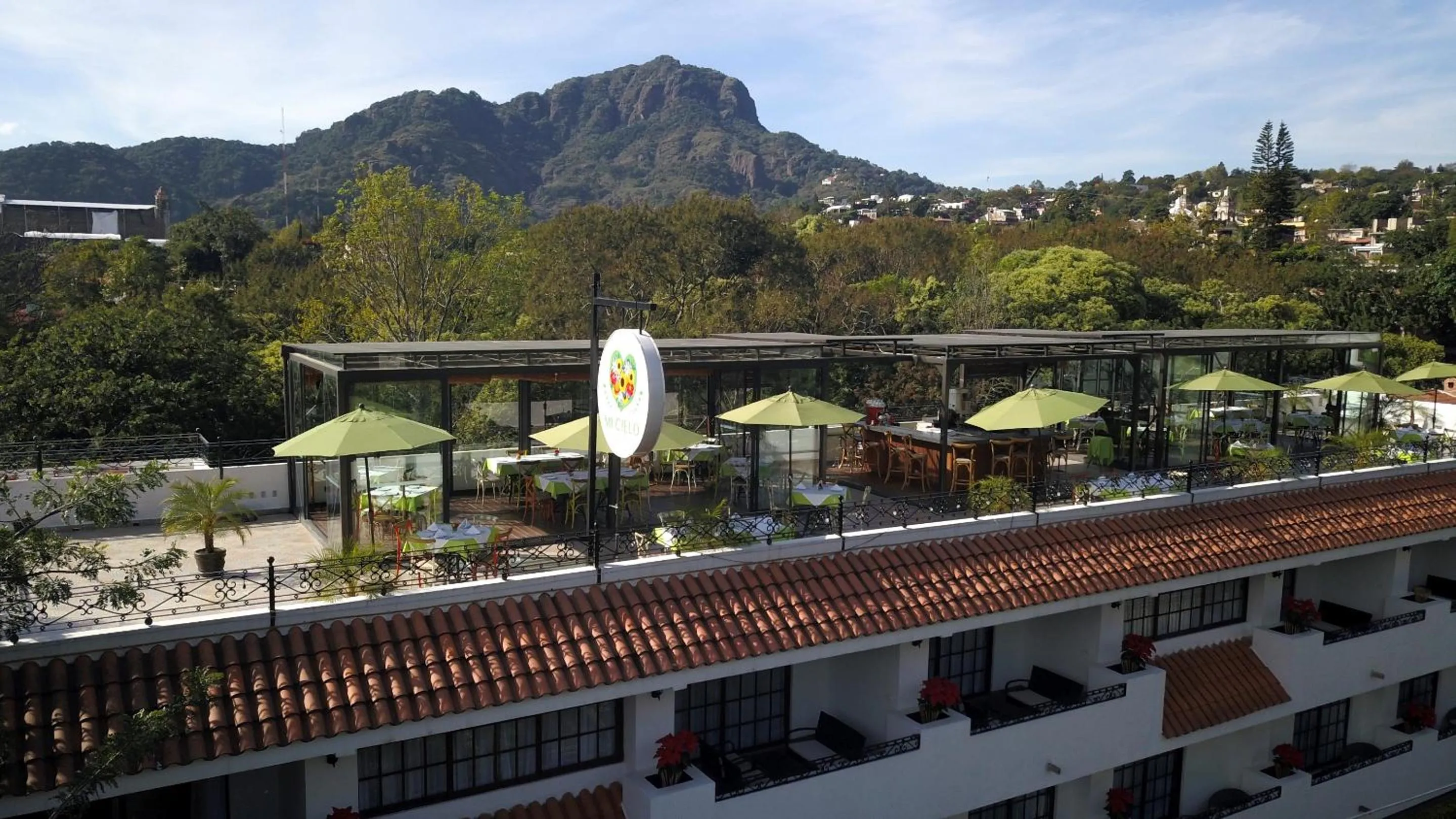 Property building in Hotel Las Puertas de Tepoztlan