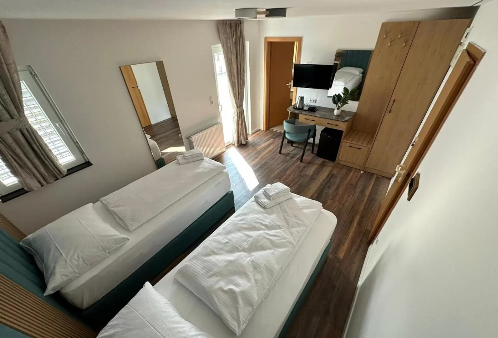 Photo of the whole room, Bed in Hotel Lottstetten