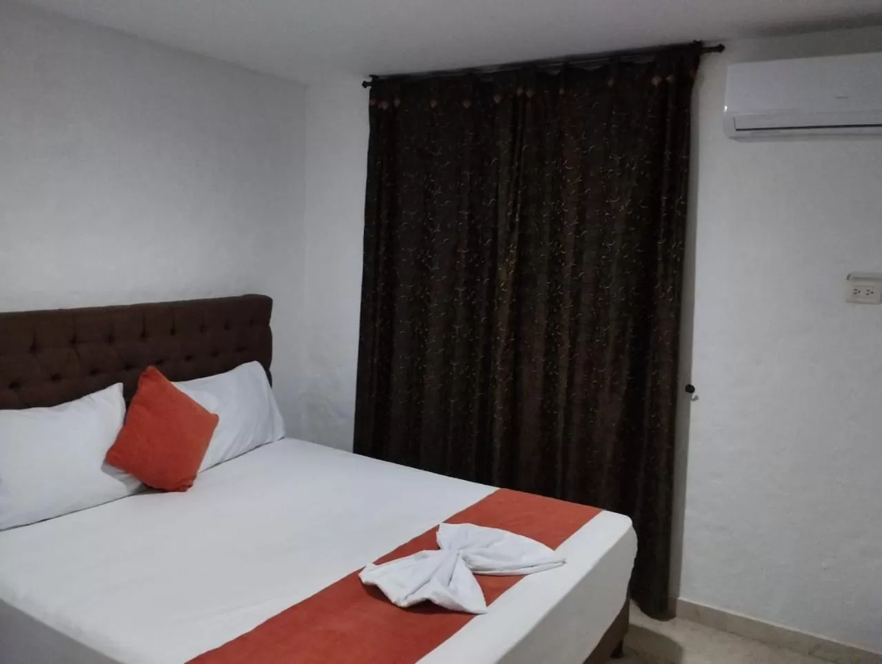 Bed in Blue Star Hotel