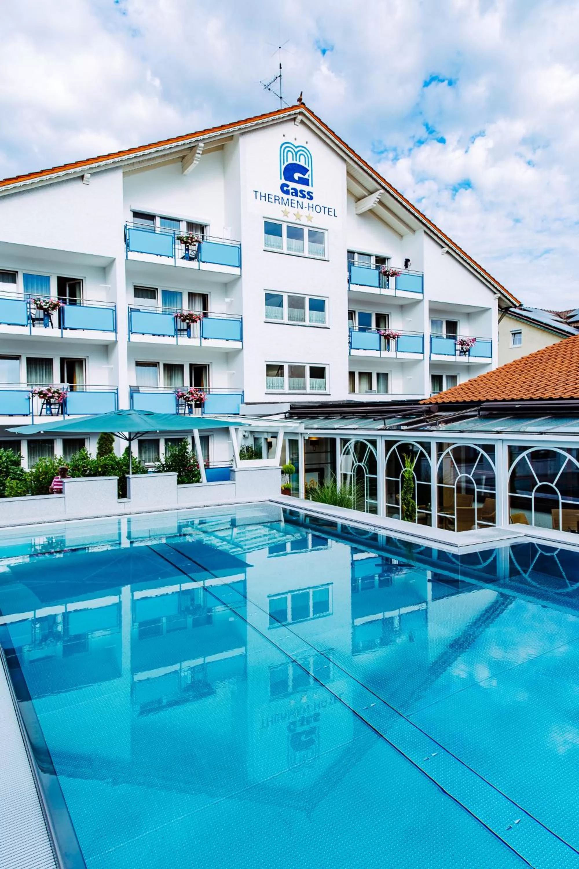 Facade/entrance in Thermalhotel Gass