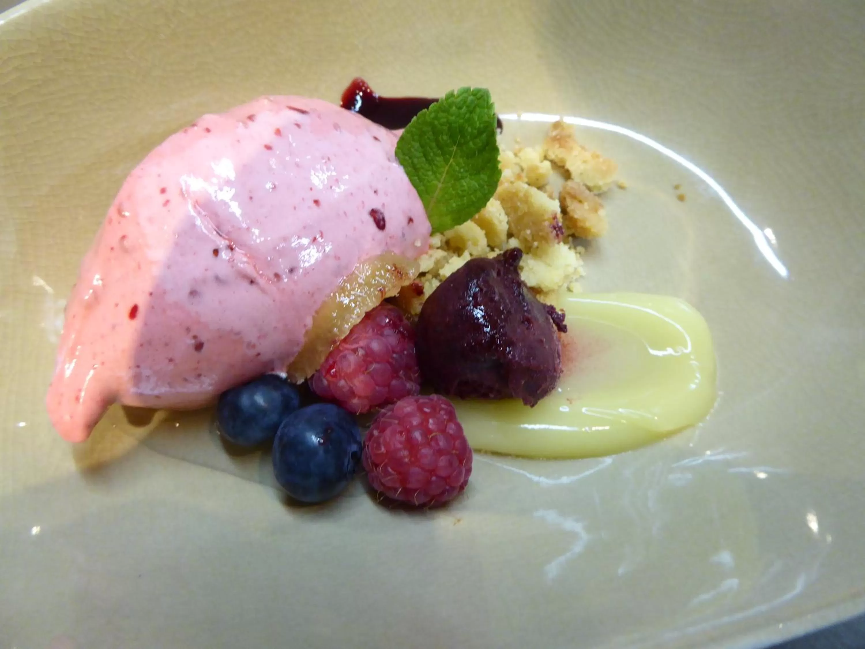 Food close-up in Boutique hotel Het Bloemenhof