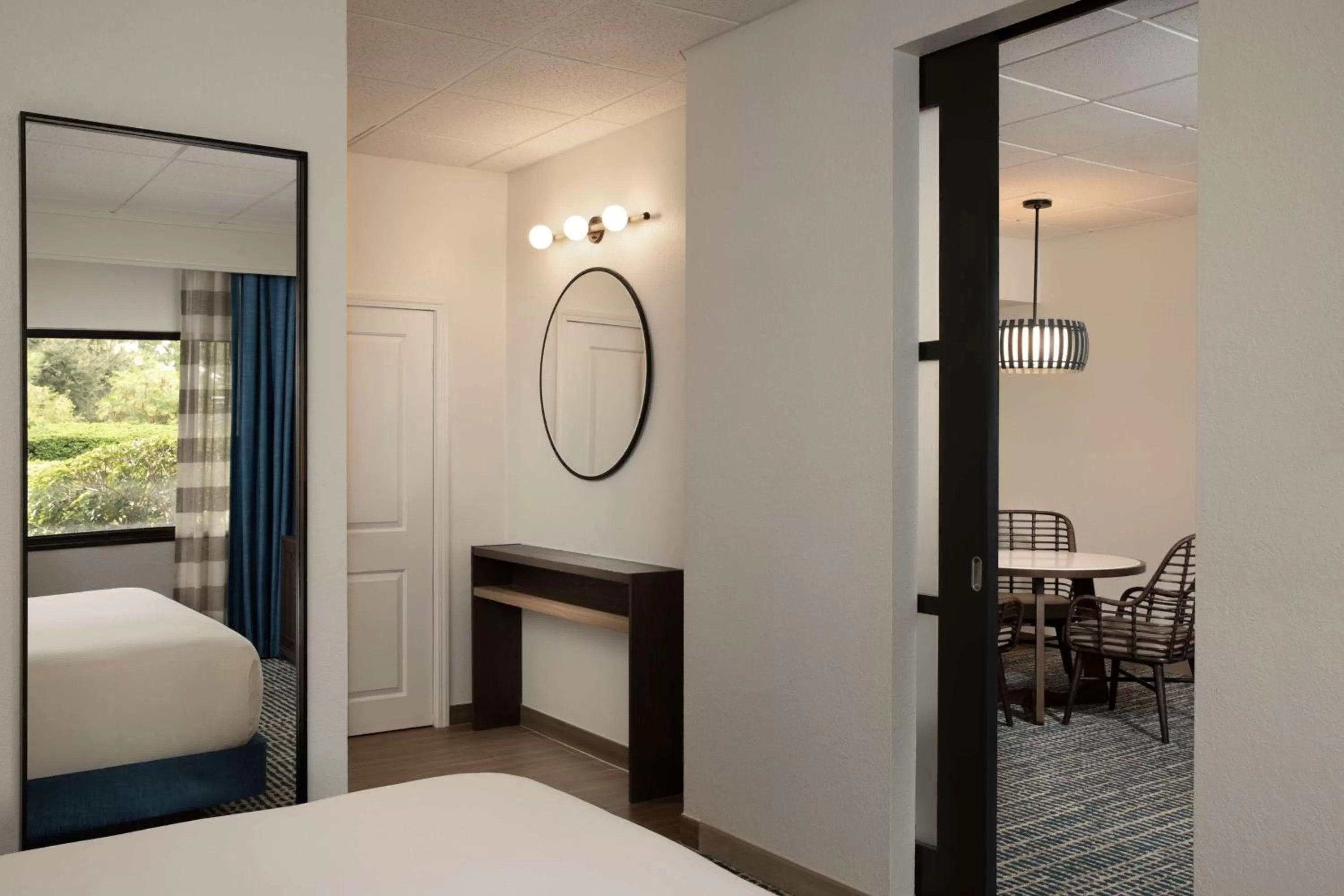 Bed in DoubleTree Suites by Hilton Orlando at Disney Springs