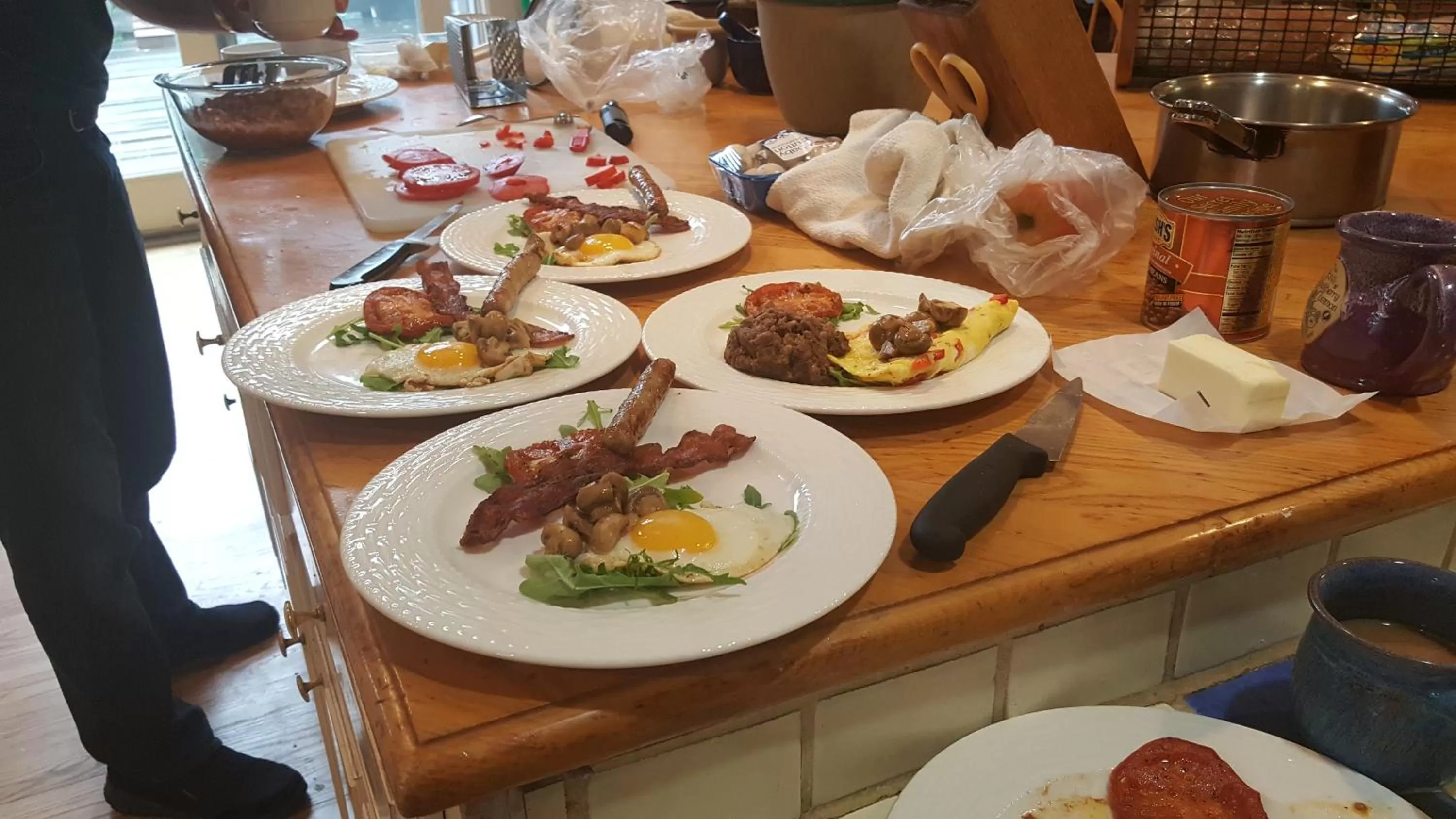 English/Irish breakfast in Blackberry Inn