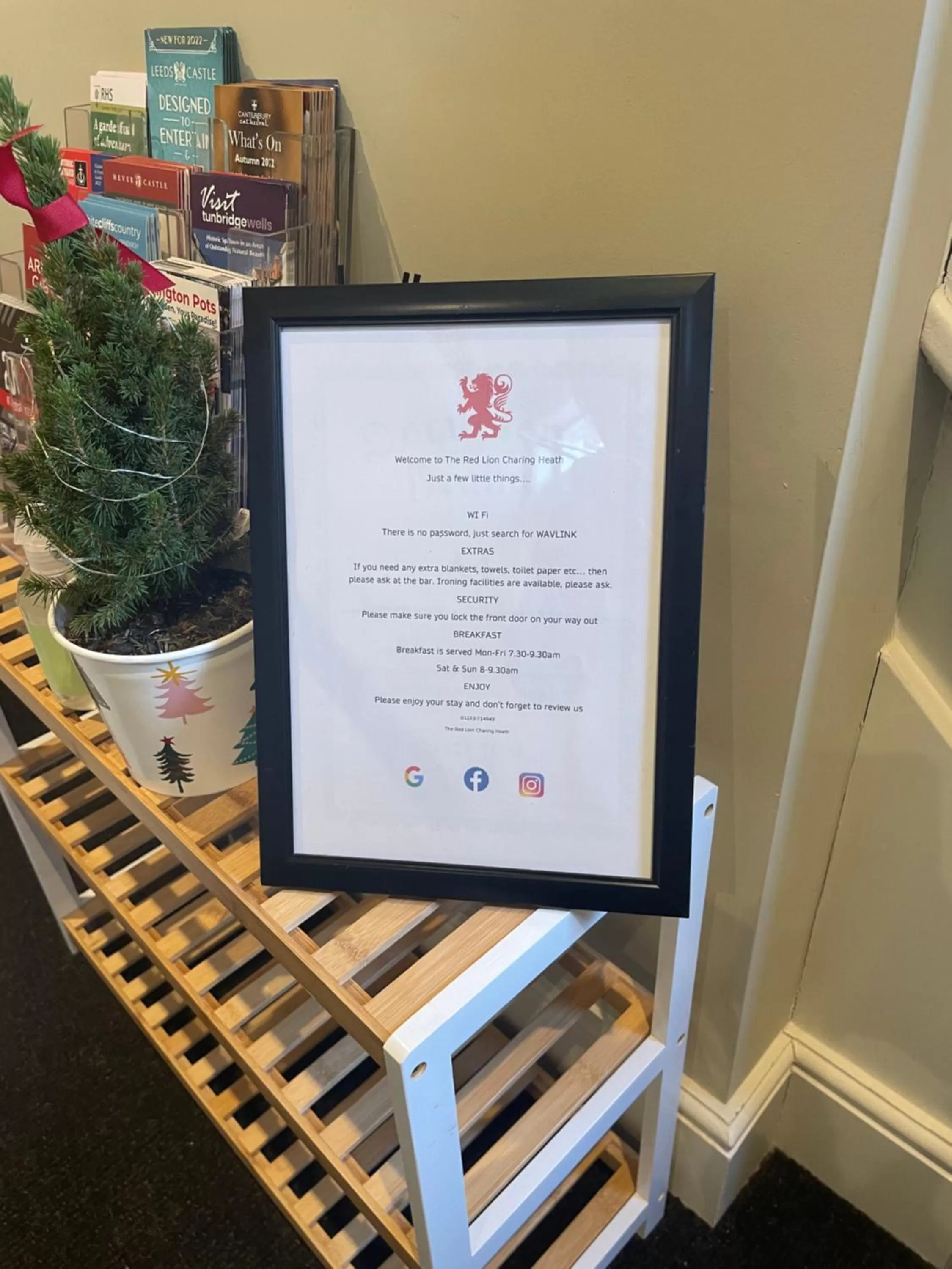 Property logo or sign in The Red Lion Charing Heath