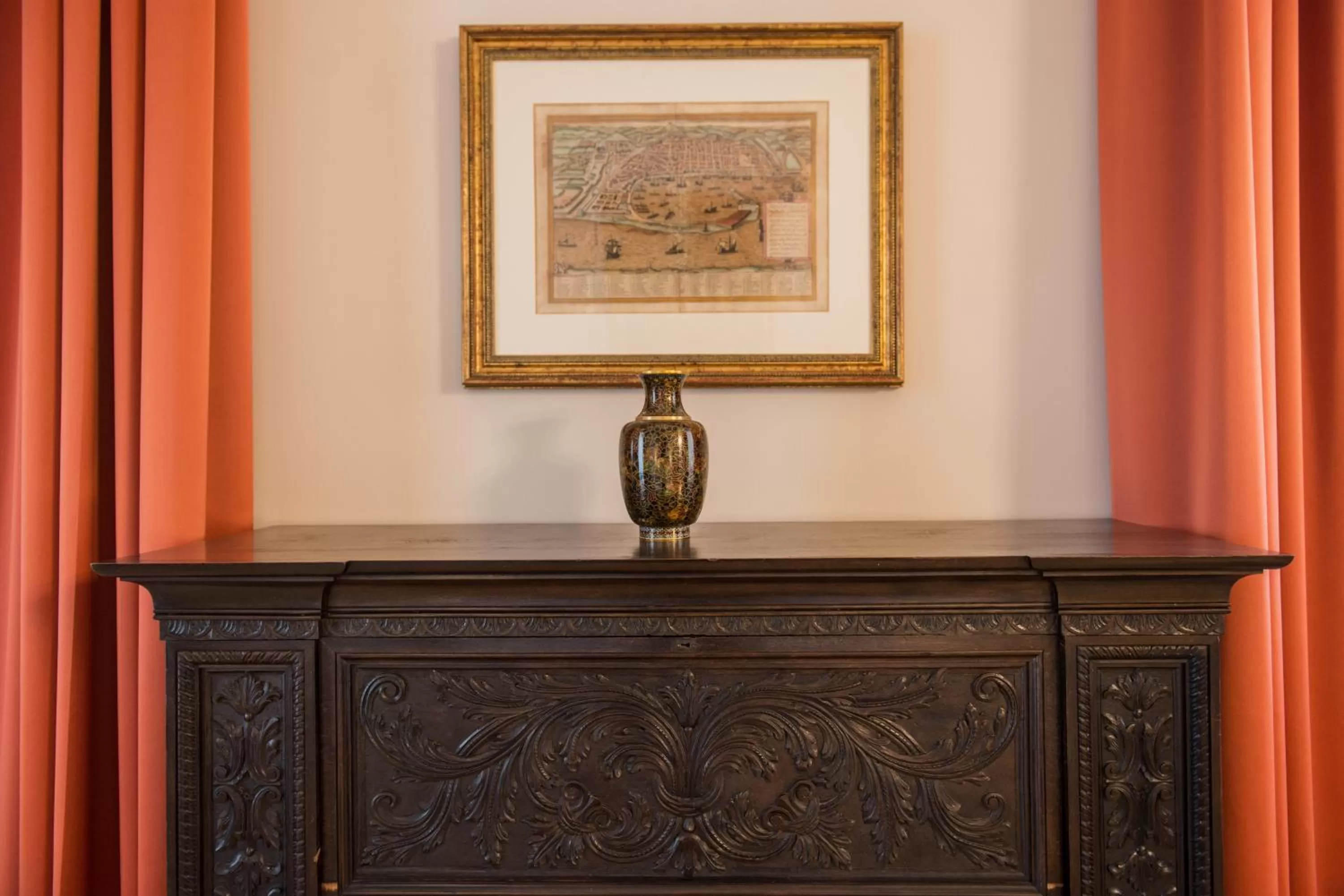 Decorative detail in Villa Pulejo