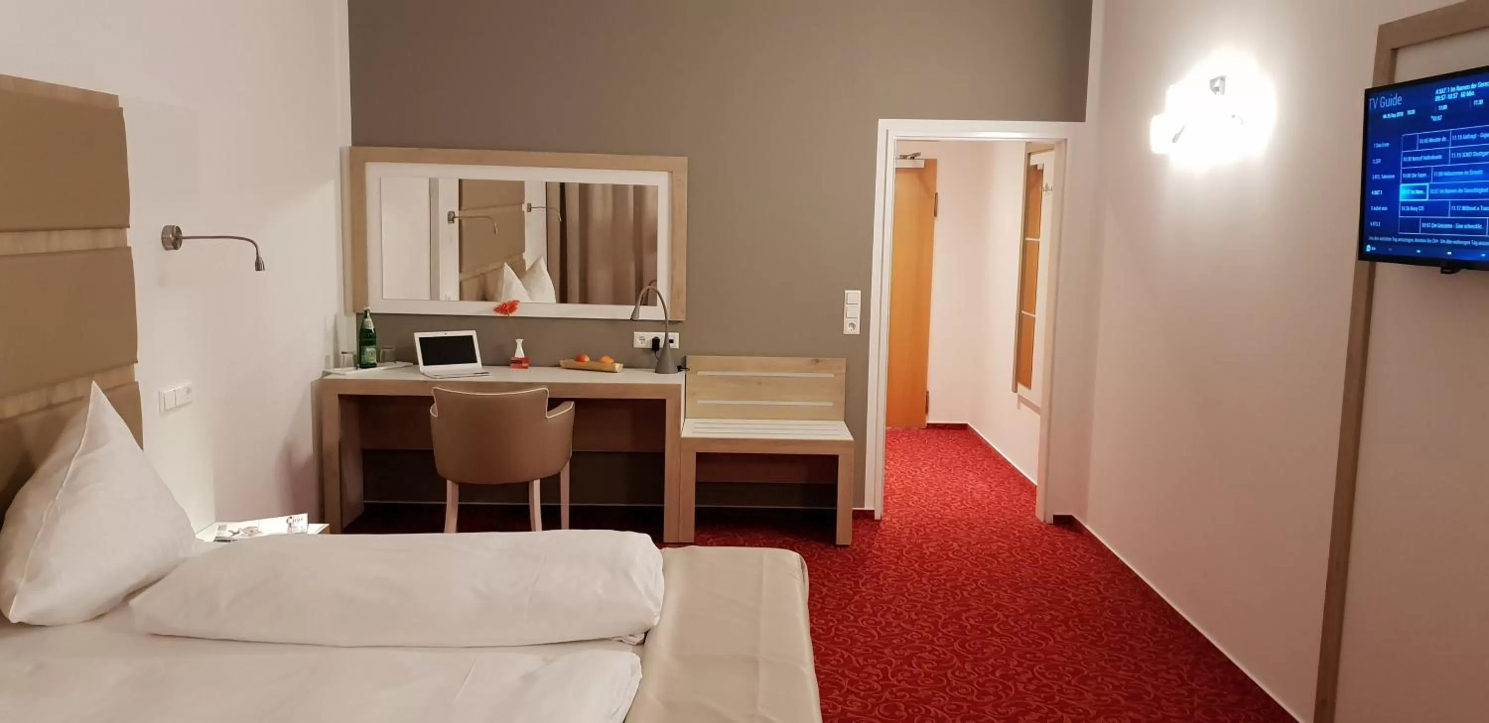 Bed in Confour Hotel