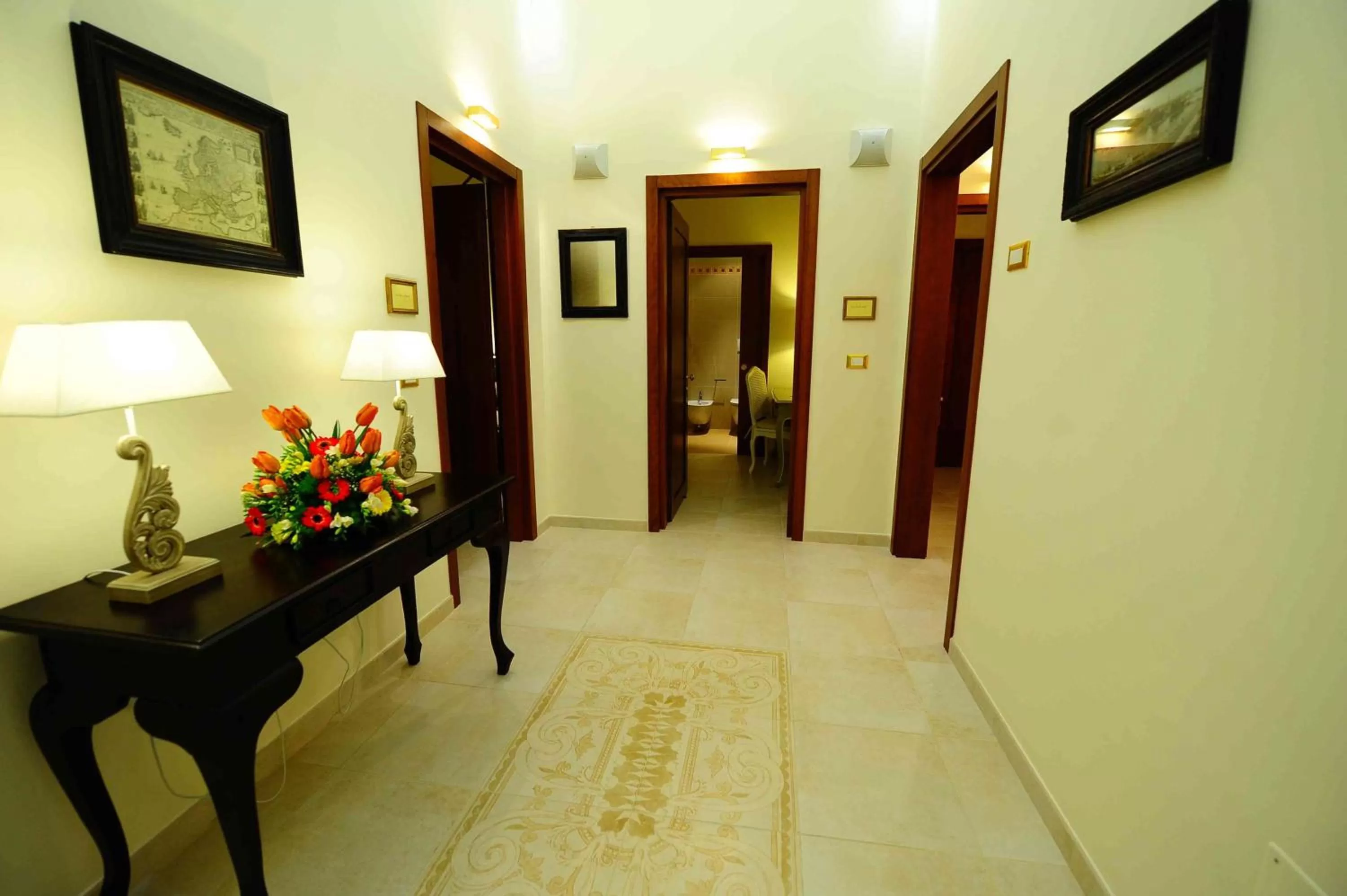 Lobby or reception in La Civetta