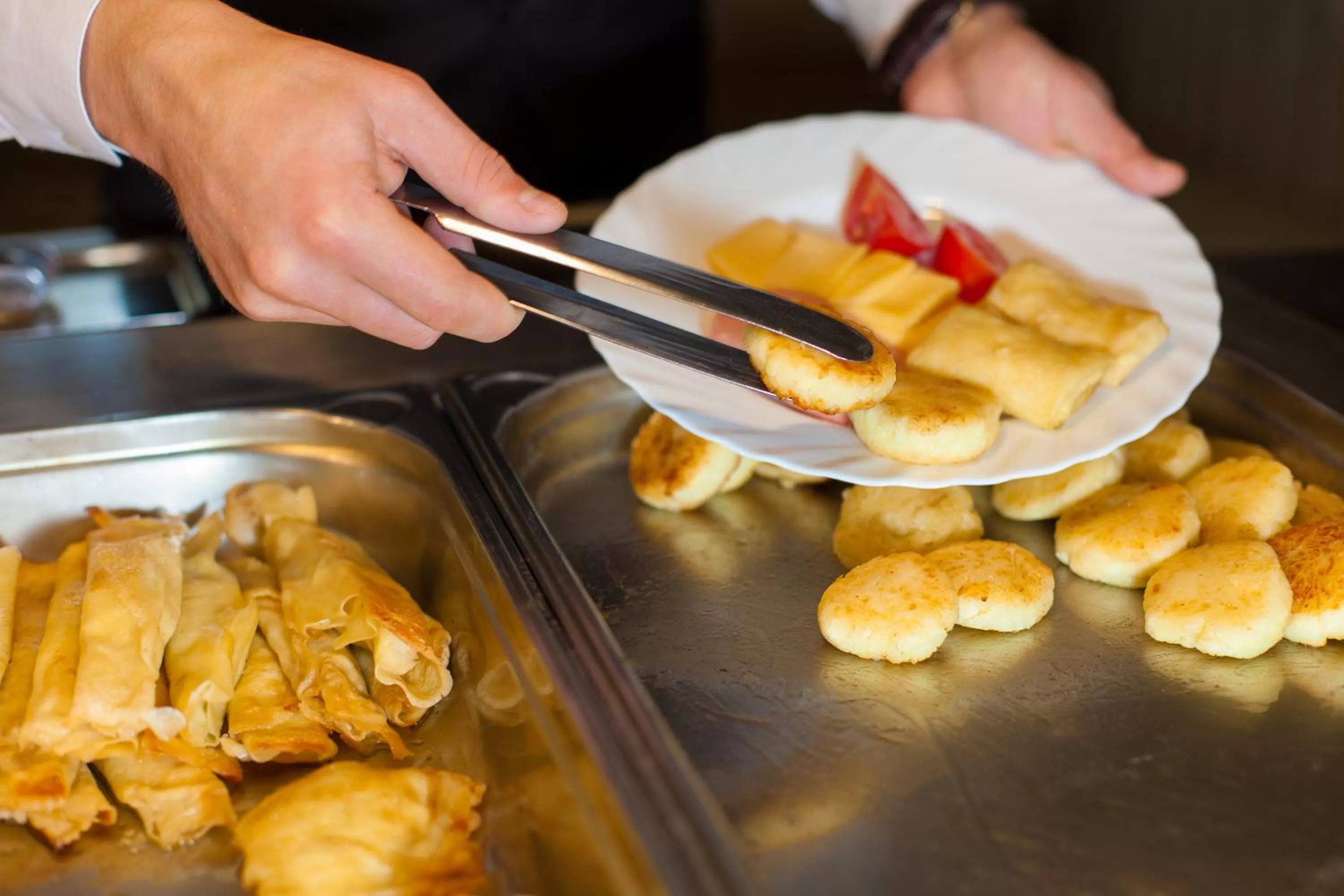Food close-up, Food in Conference Hotel Suputnyk