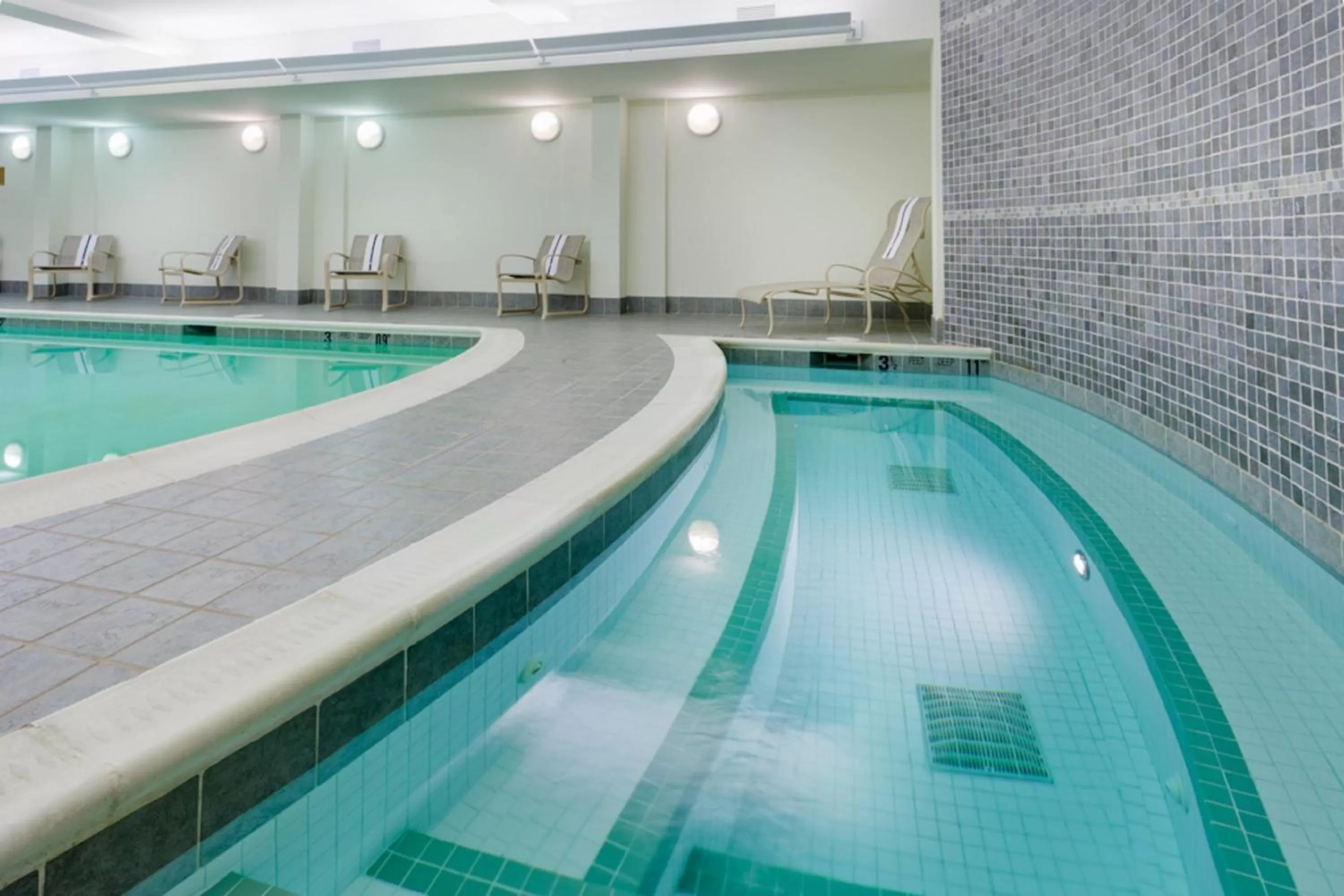 Swimming pool in Holiday Inn Express Rochester-Victor by IHG