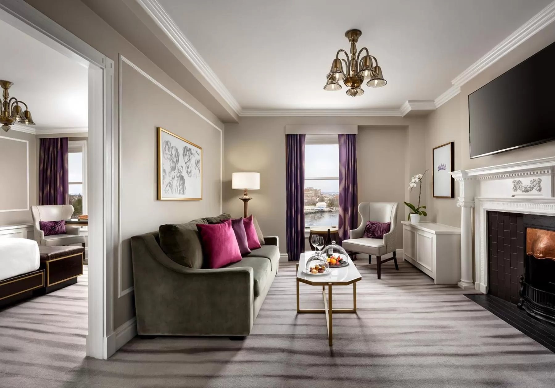 Sea view in Fairmont Empress Hotel