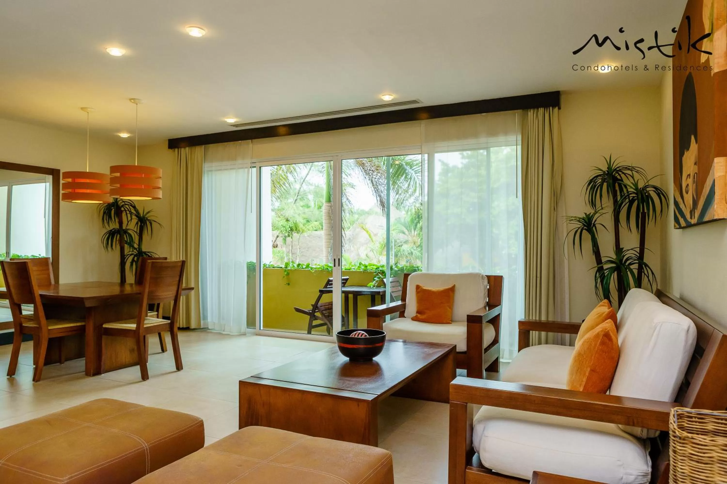 Living room in Pueblito Escondido by Mistik Vacation Rentals