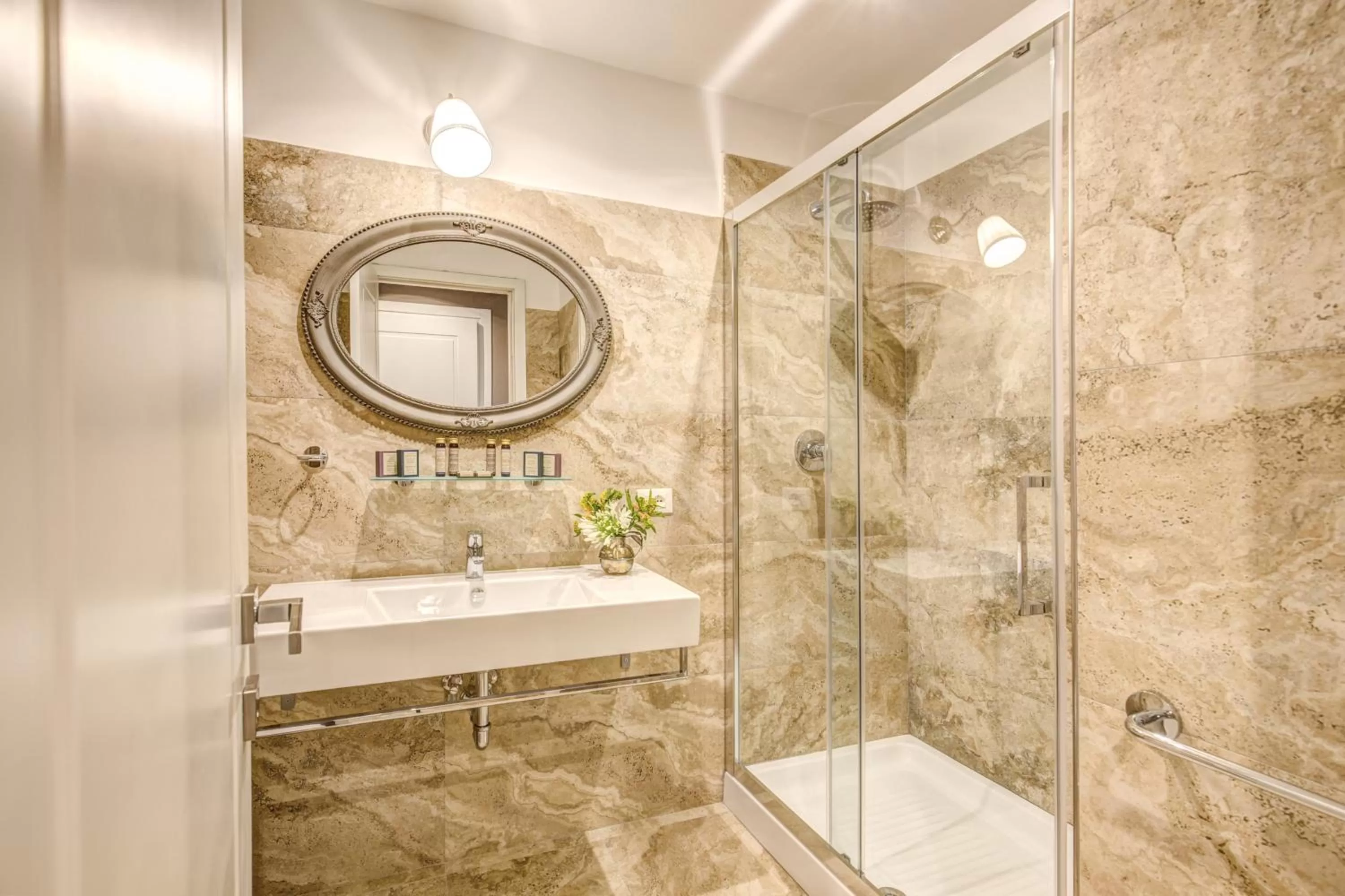 Bathroom in Charme Spagna Boutique Hotel