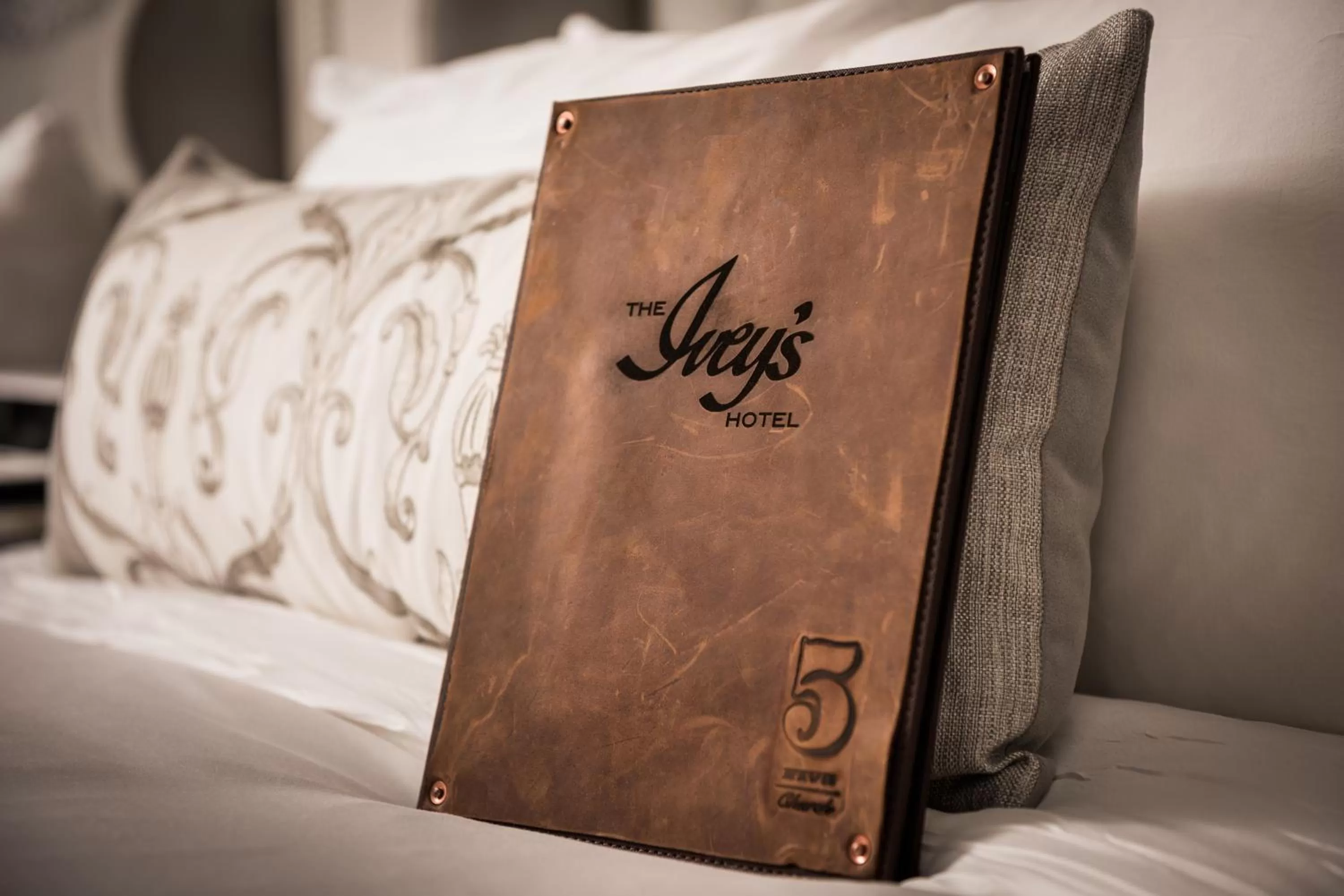 Decorative detail, Bed in The Ivey's Hotel