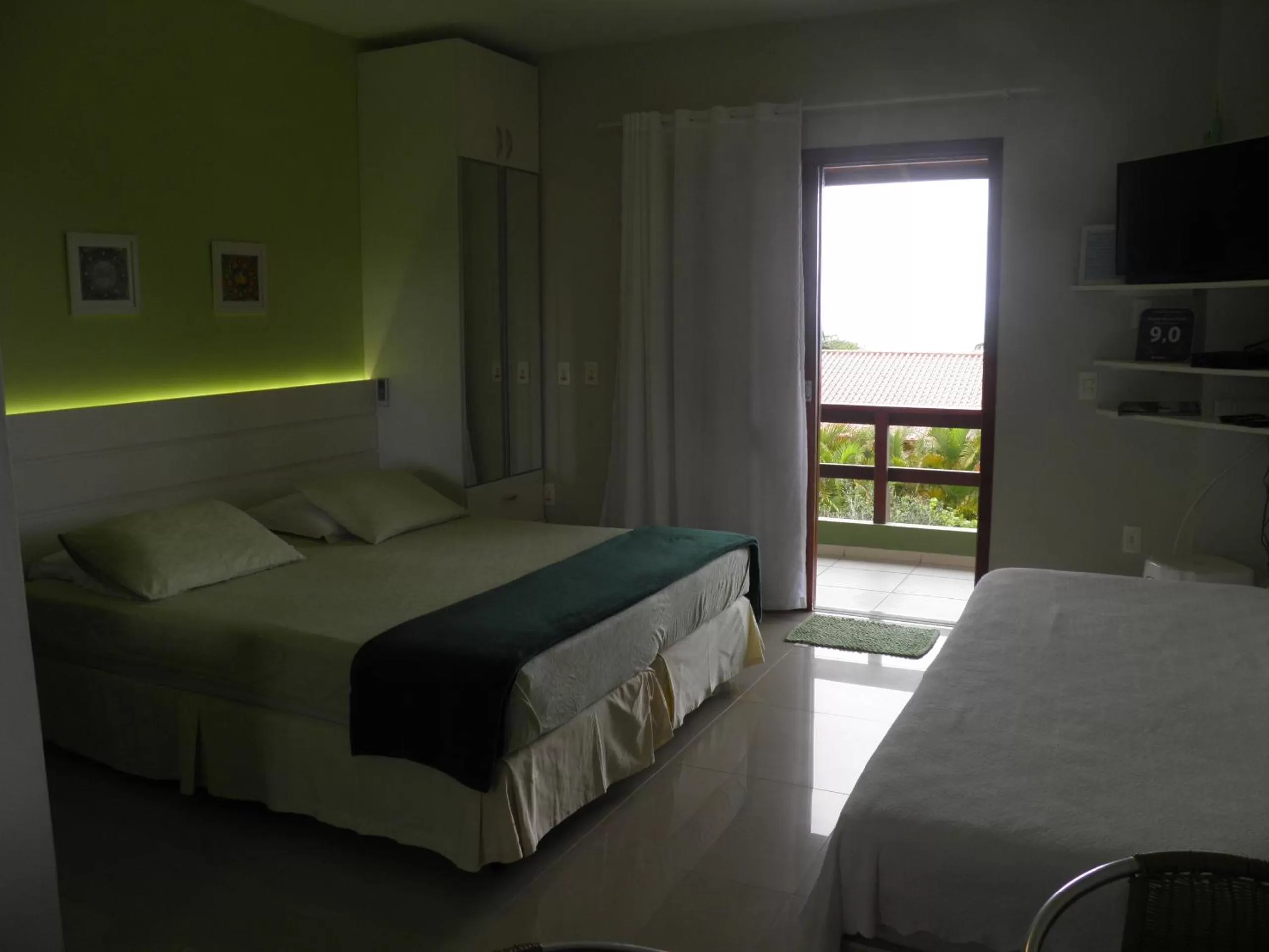 Bedroom, Bed in Pousada Mar de Cristal