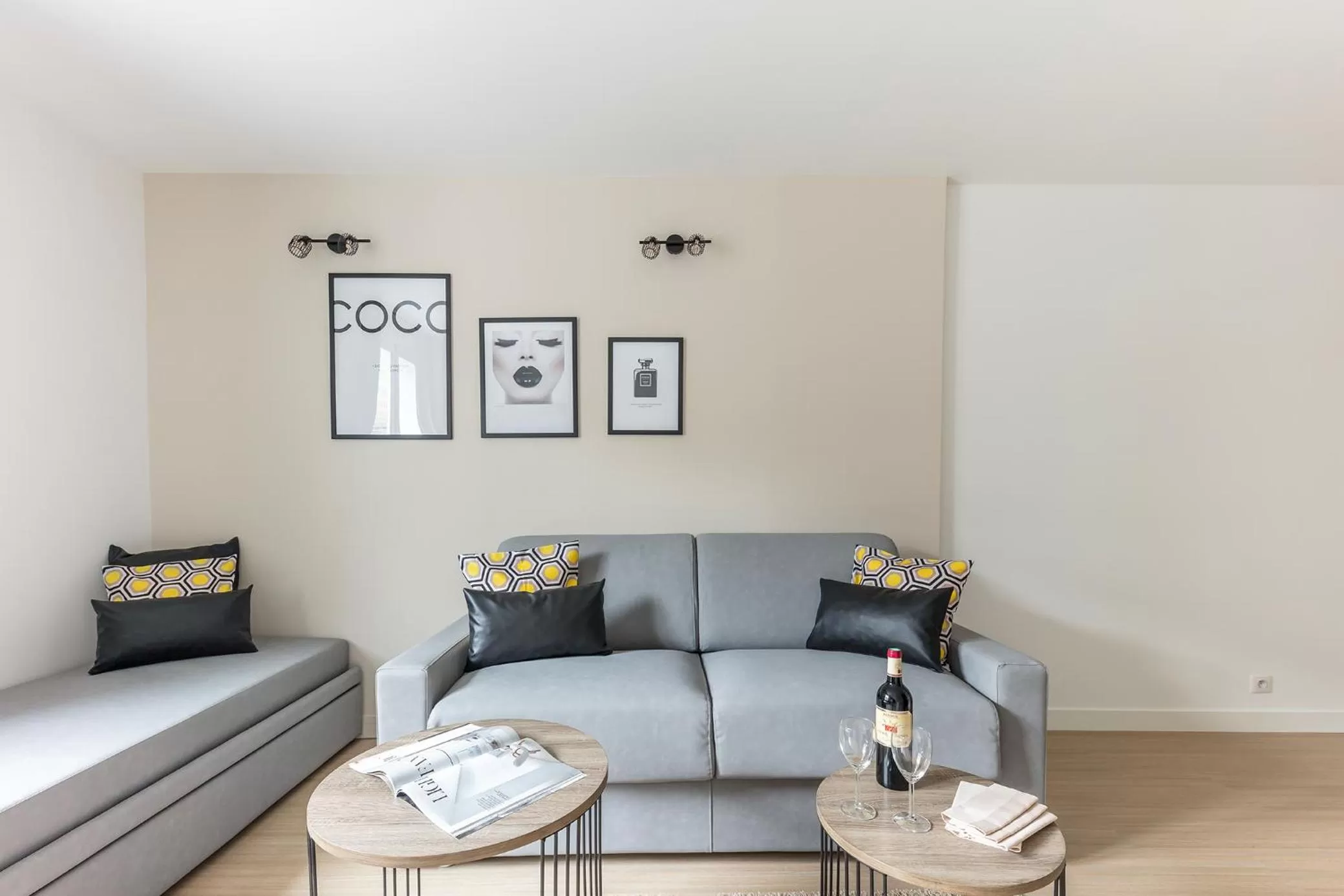 Living room in Résidence Palais Étoile