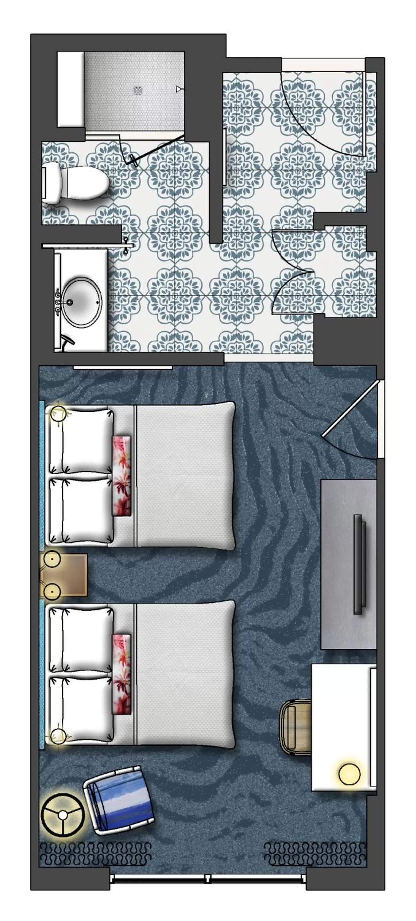 Standard View Room (Includes Early Park Admission*) in Universal's Loews Sapphire Falls Resort