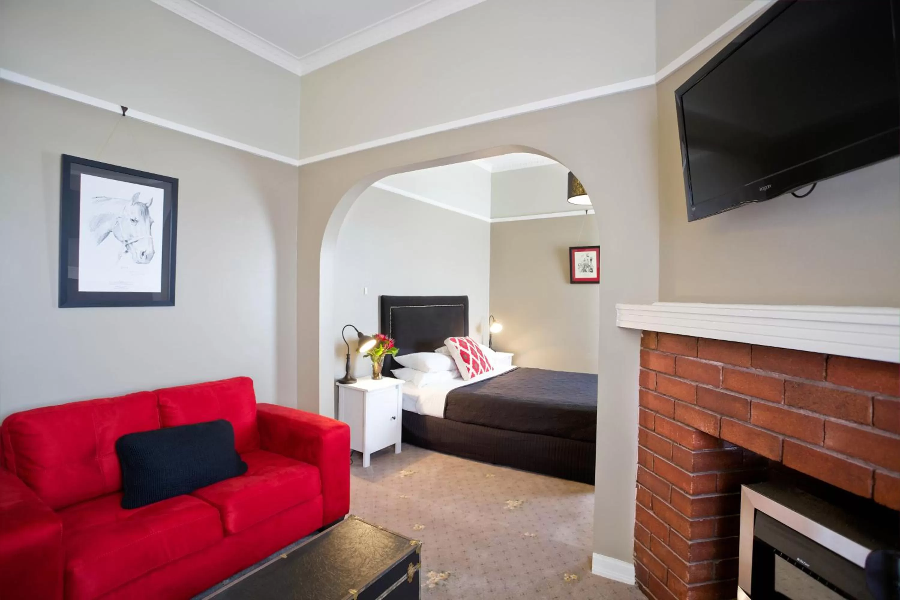 Bed in Katoomba Hotel