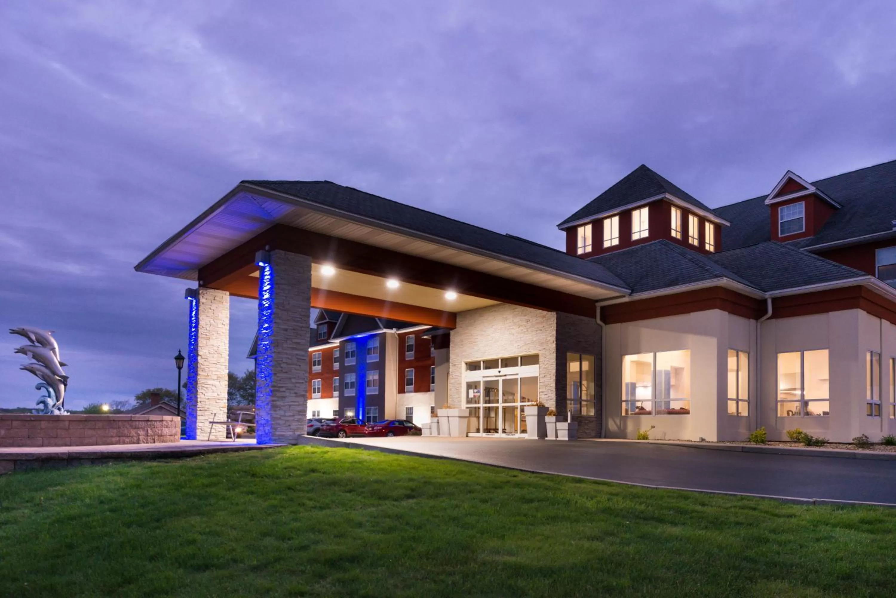 Property building in Holiday Inn Express Mystic by IHG