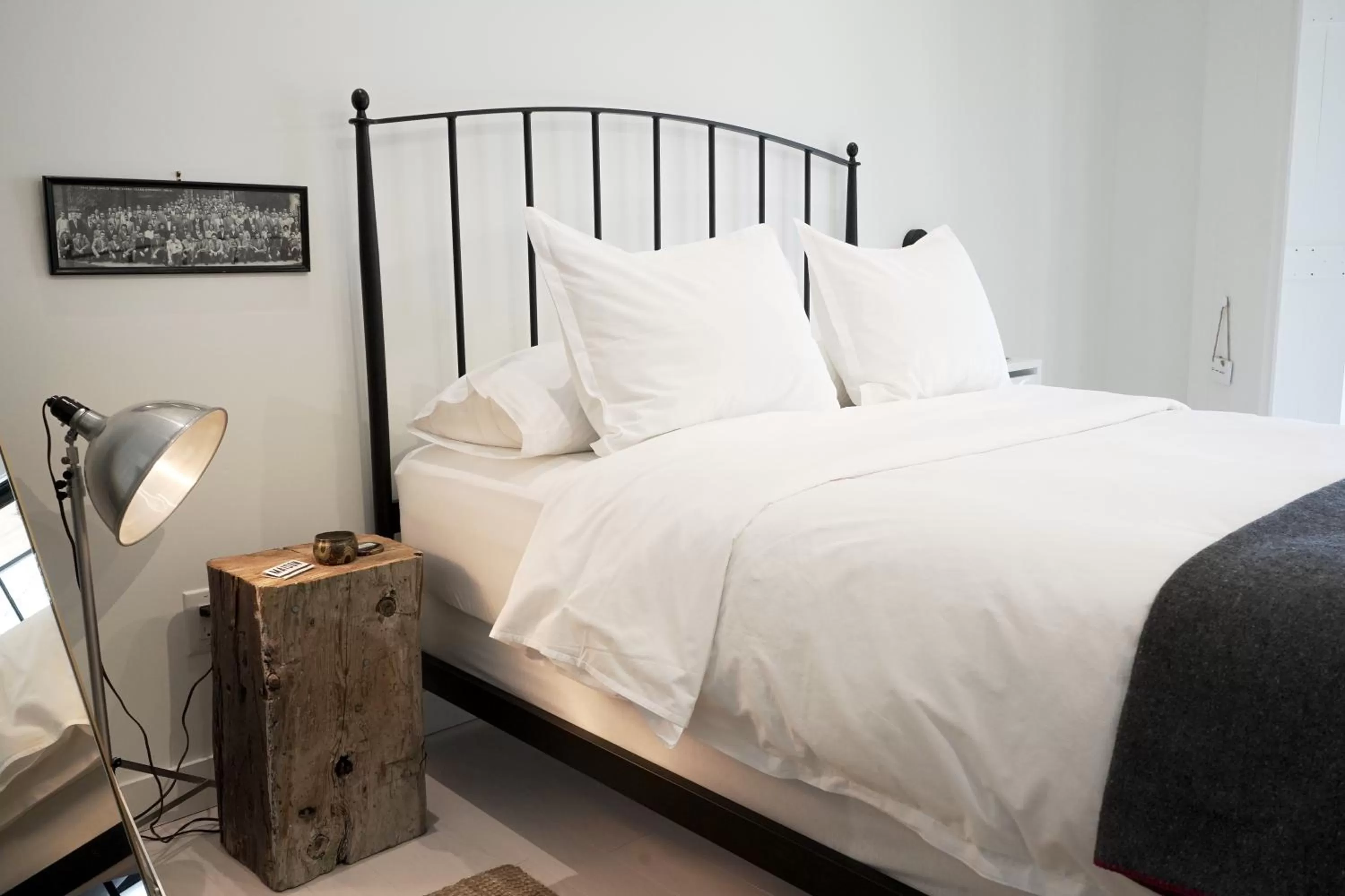 Bed in The Lakeside Prince Edward County