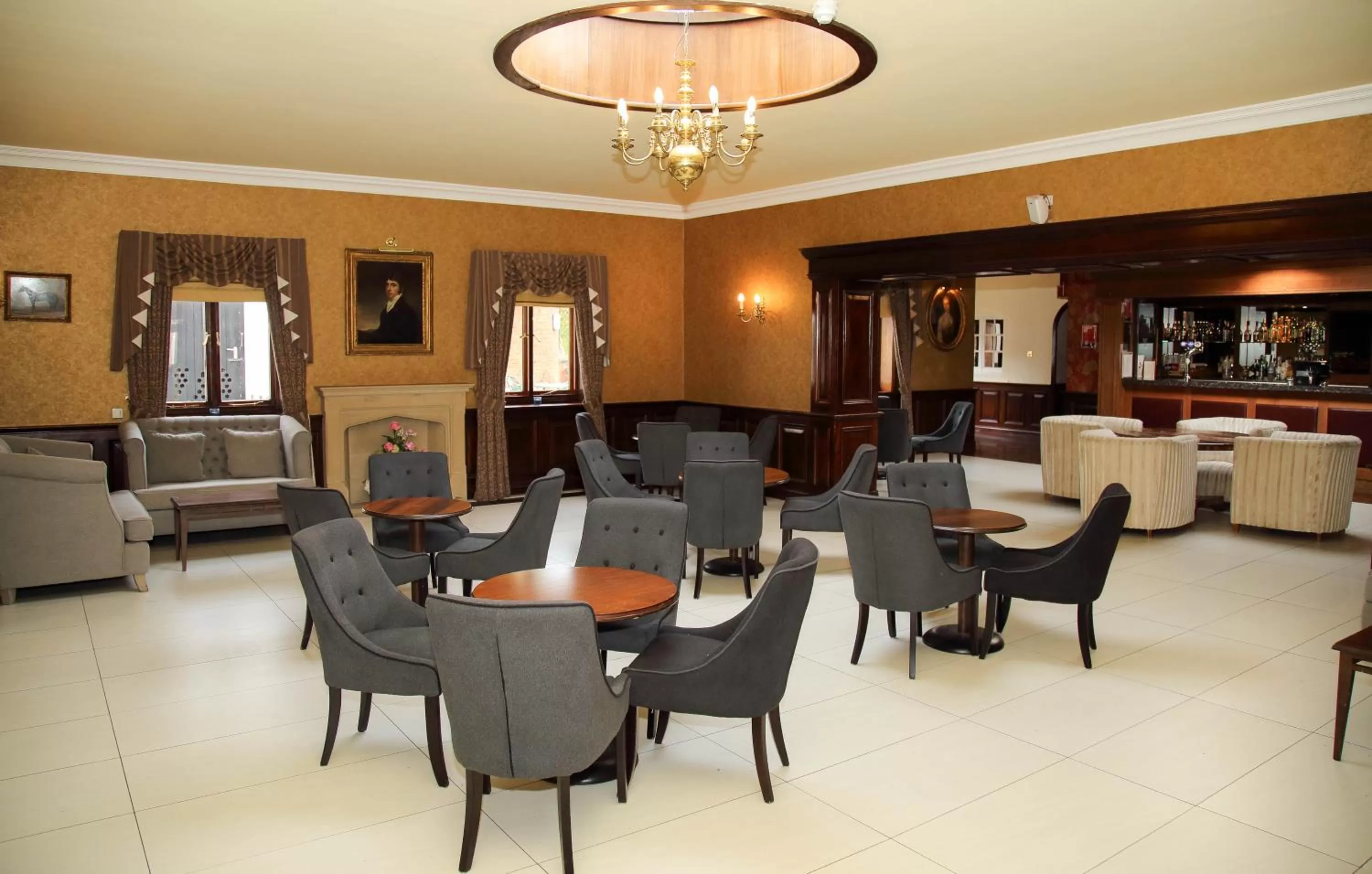 Lounge or bar in Quorn Country Hotel Leicester