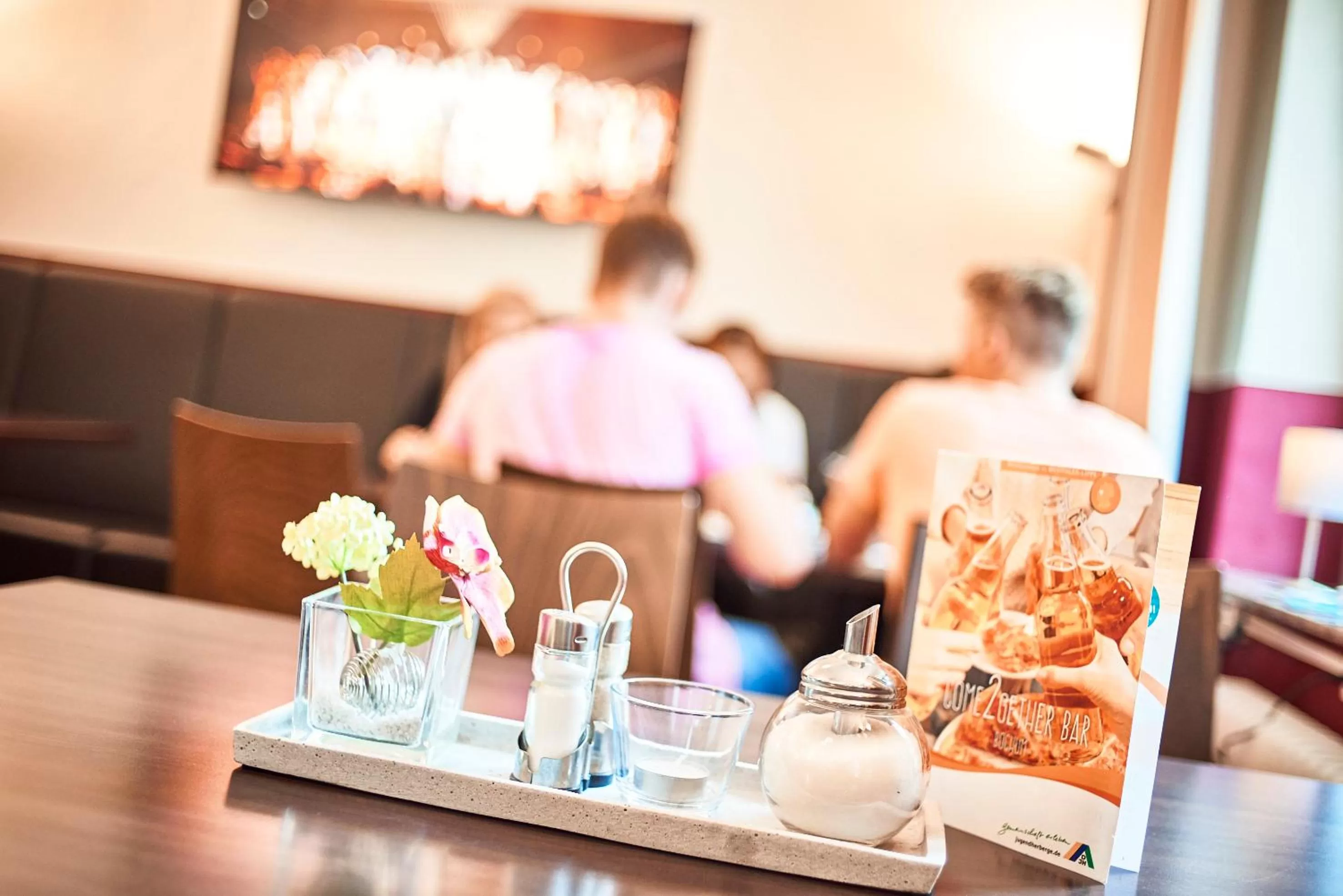 Restaurant/places to eat in DJH-Gästehaus Bermuda3Eck