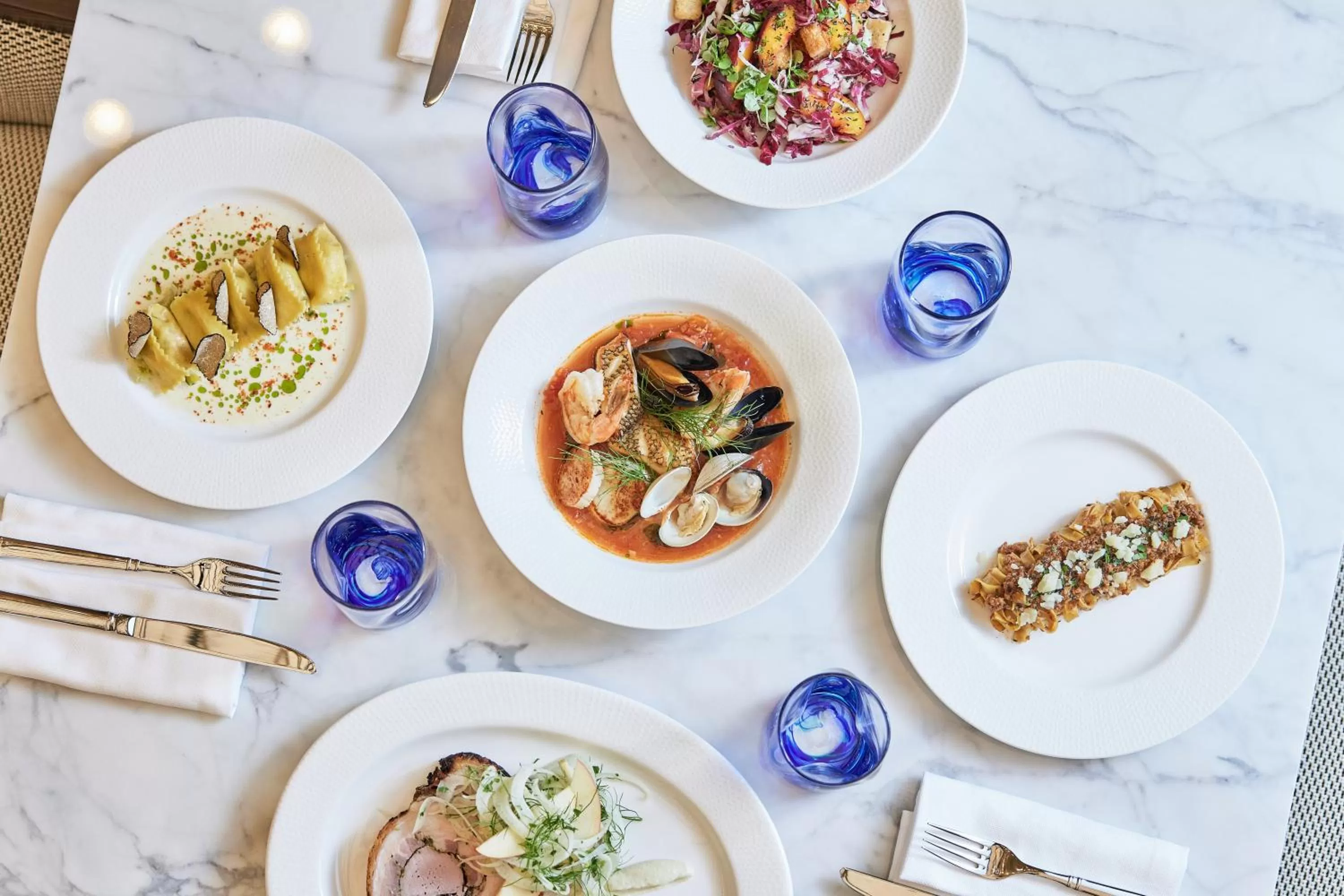 Restaurant/places to eat in The Langham, Boston