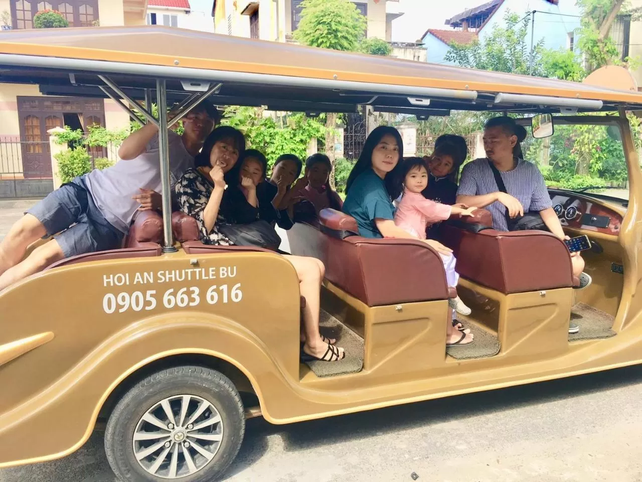 People in Hoianation Villas Hotel