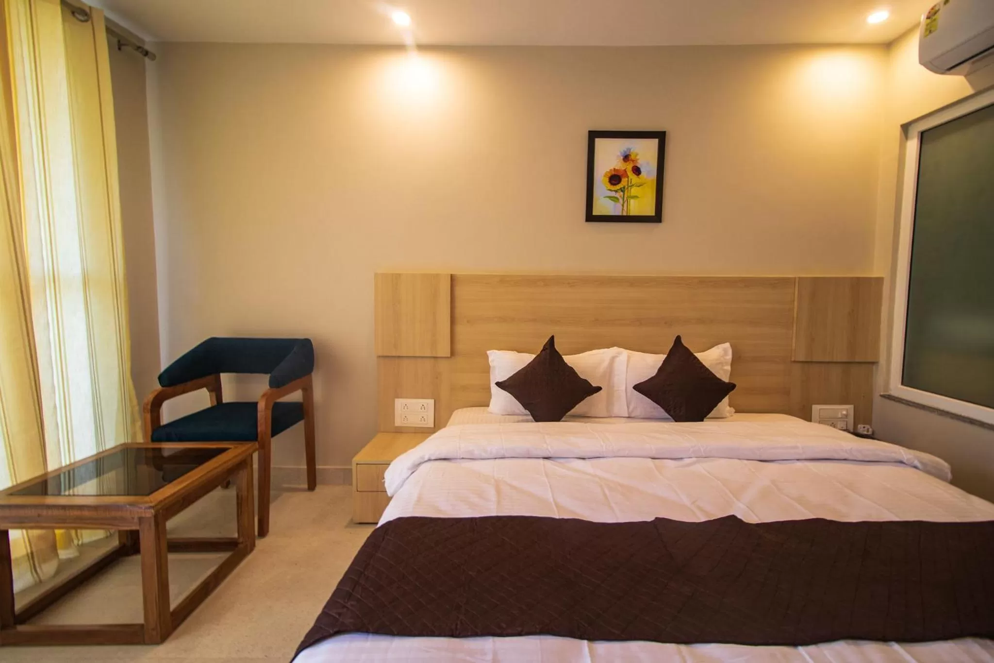 Bed in Punyah Residency Rishikesh