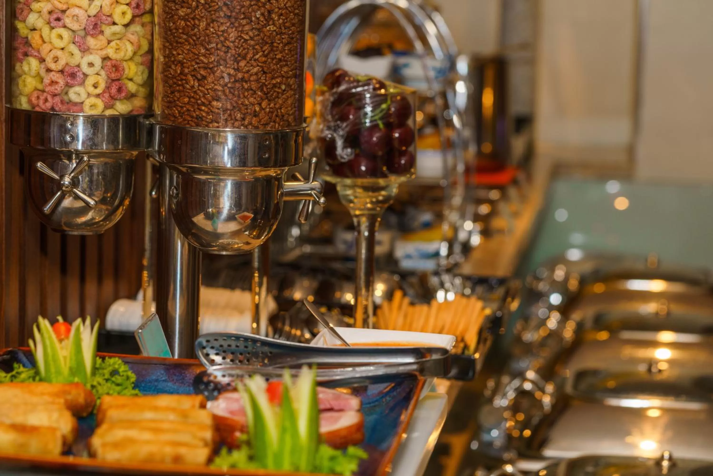 Buffet breakfast in Roseland Corp Hotel