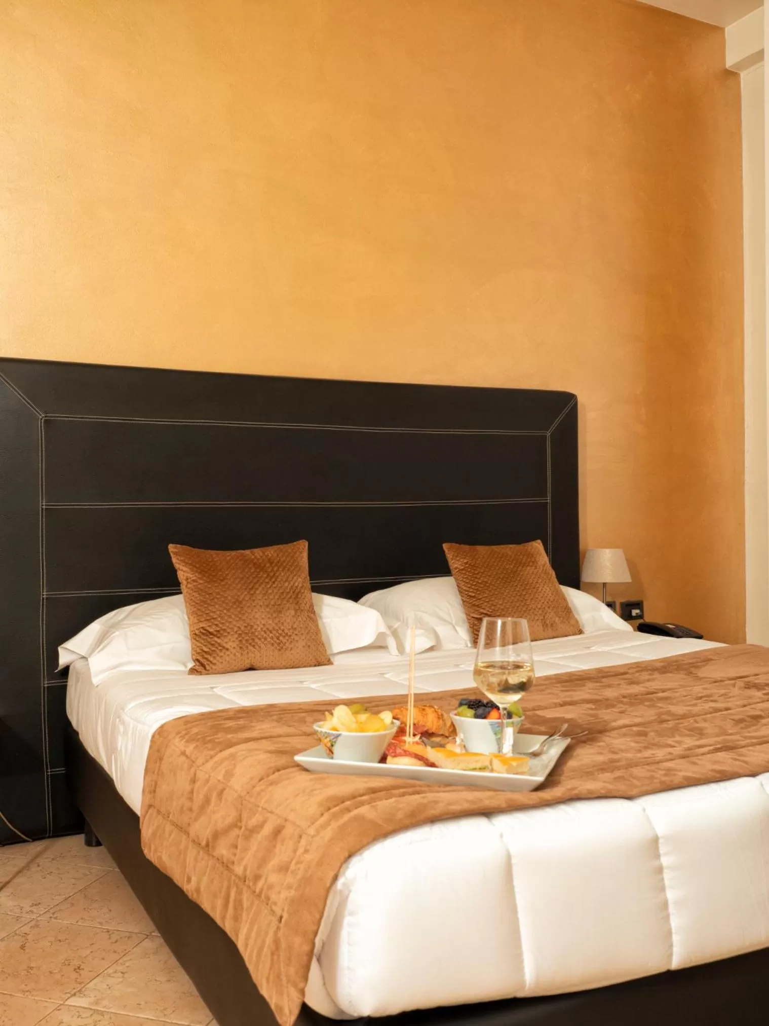 Bedroom, Bed in Hotel Europa