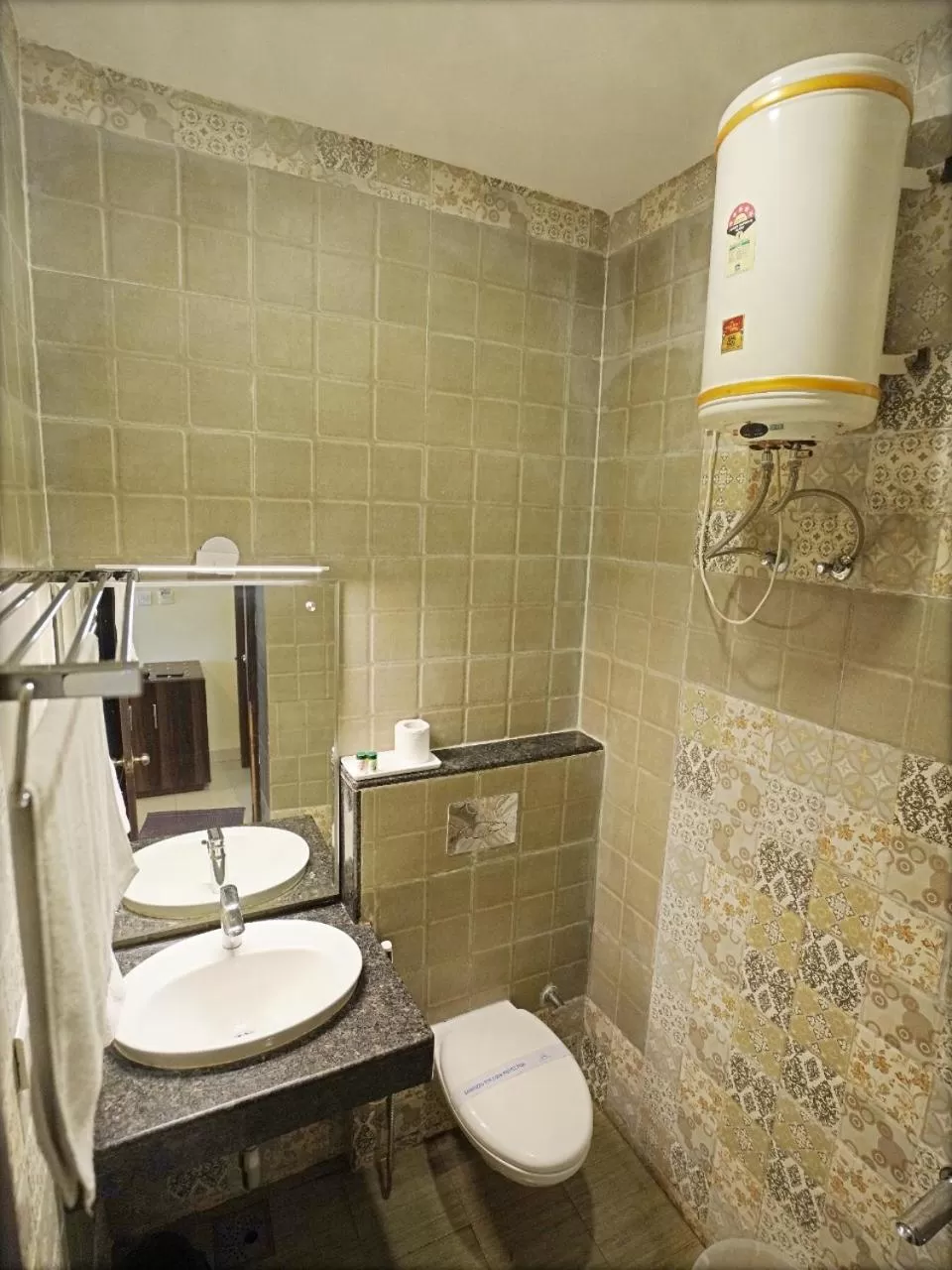 Bathroom in Indira Nikunj Rubystone Exotic