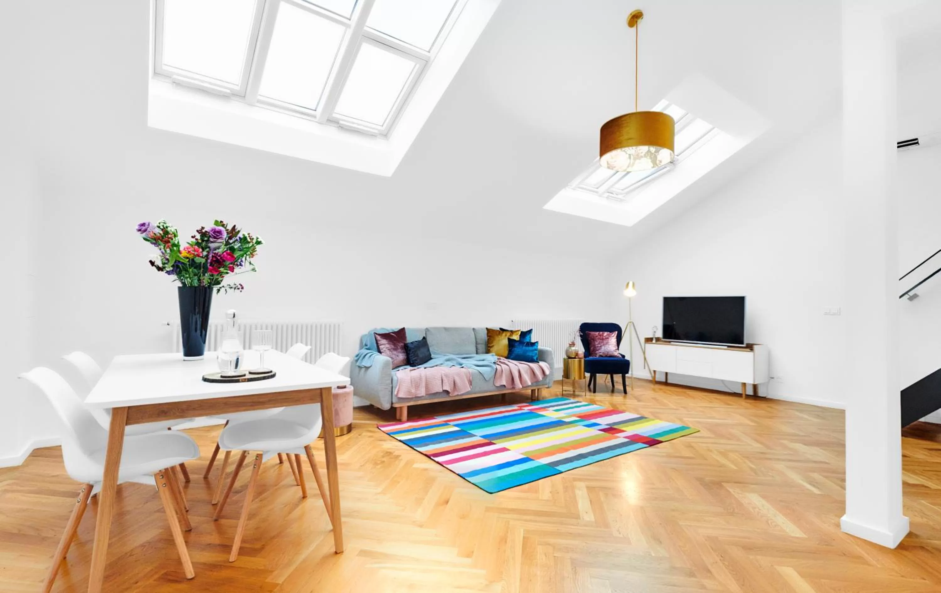 Living room in Residence Dlouha - Old Town