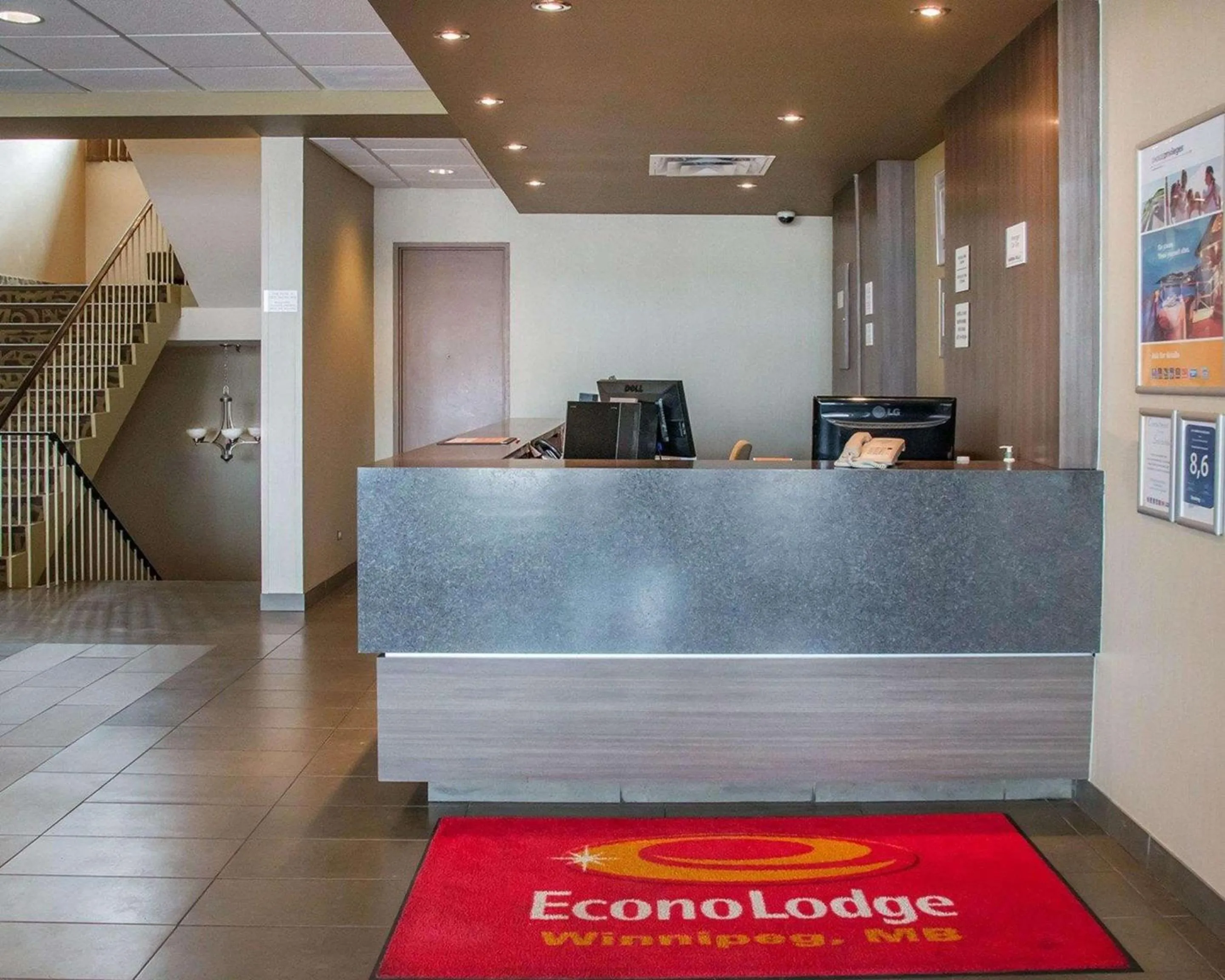 Lobby or reception in Econo Lodge