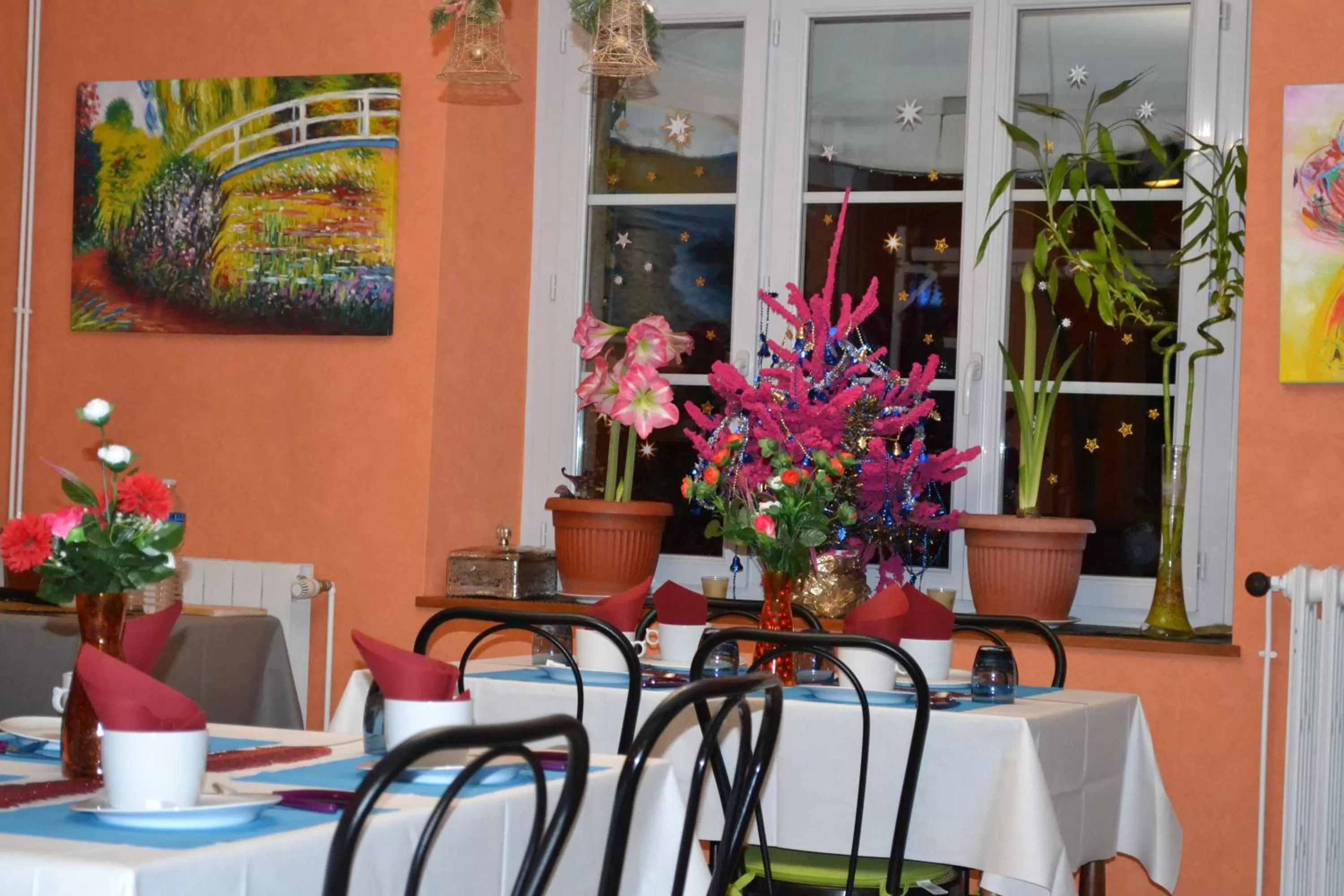 Decorative detail in Hôtel Le Castel