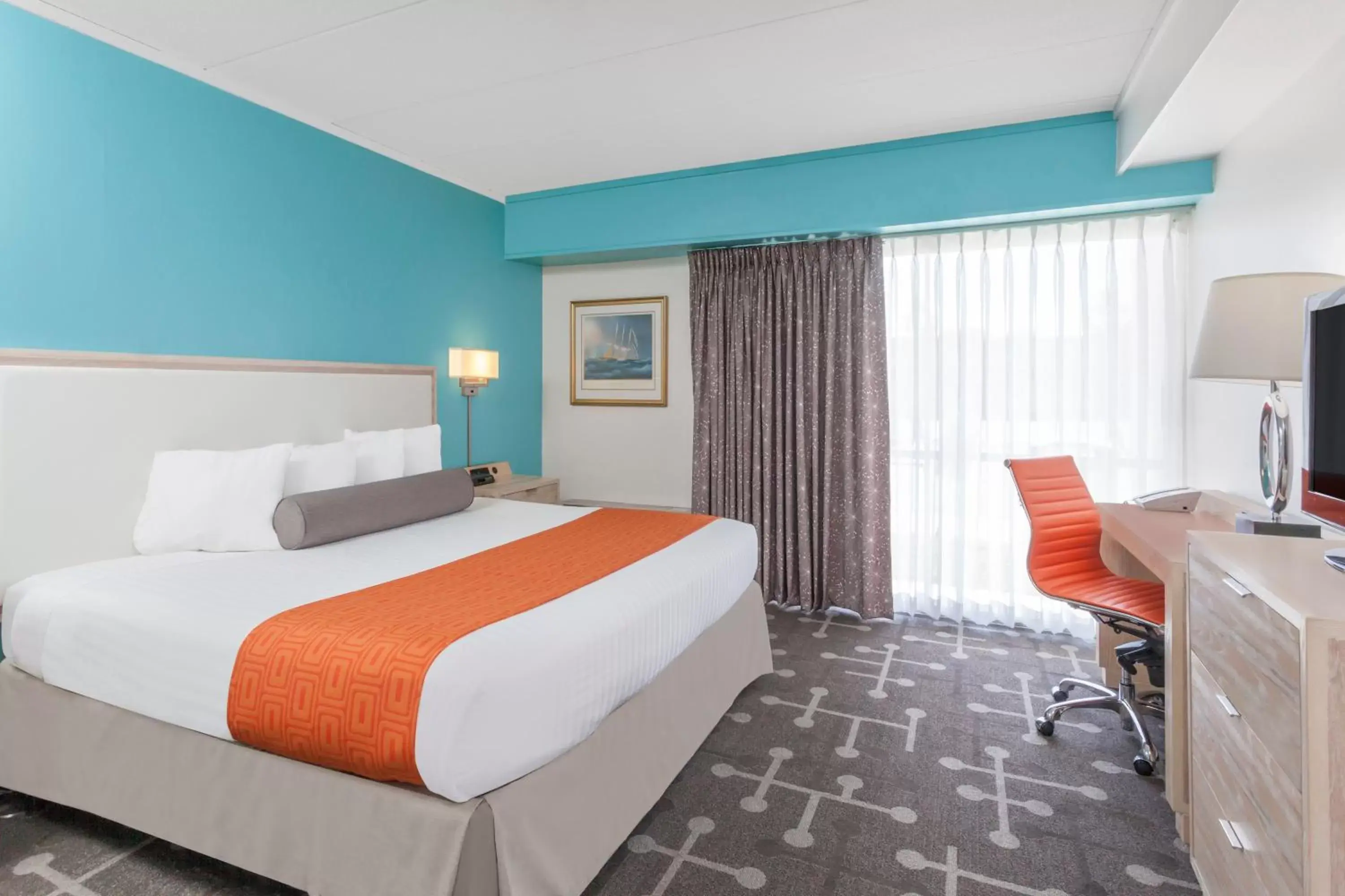 King Room - Non-Smoking in Howard Johnson by Wyndham Mystic King Room - Non-Smoking in Howard Johnson by Wyndham Mystic