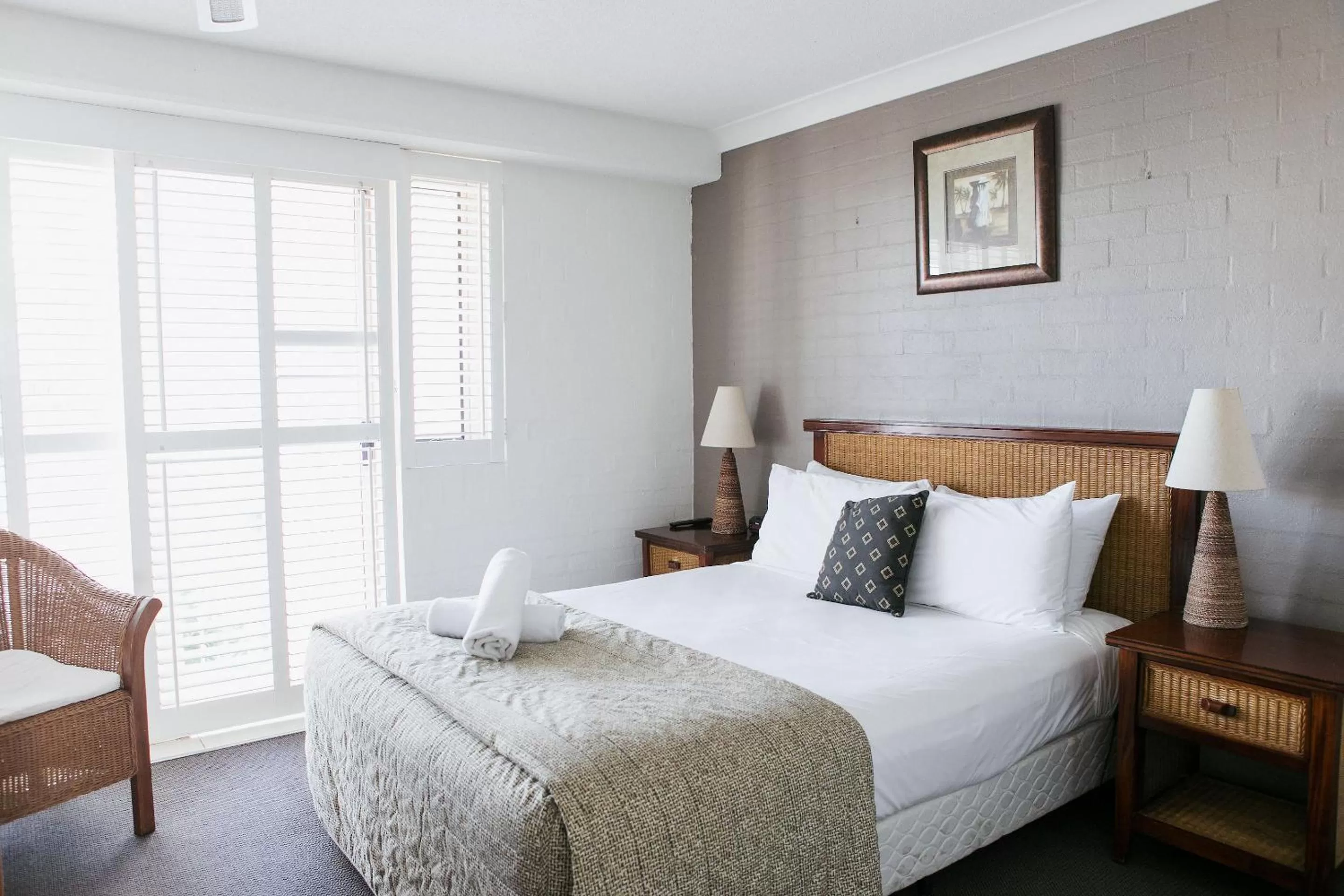 Bedroom, Bed in Osprey Apartments