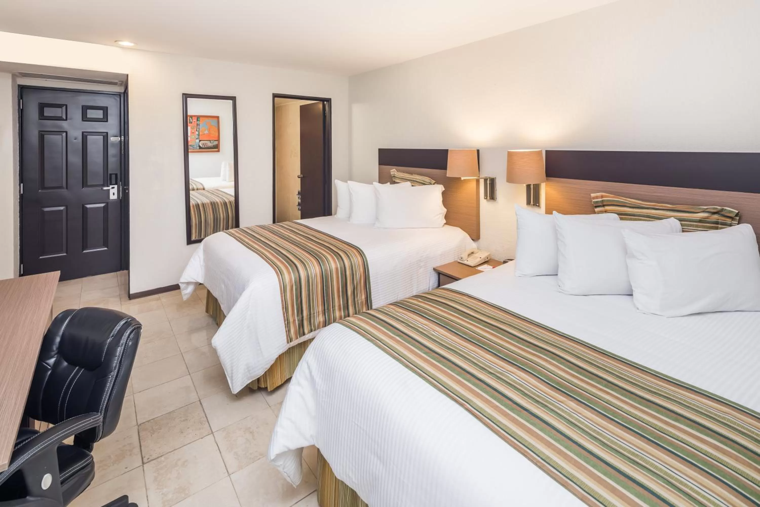 Bedroom, Bed in Ramada Hola Culiacan