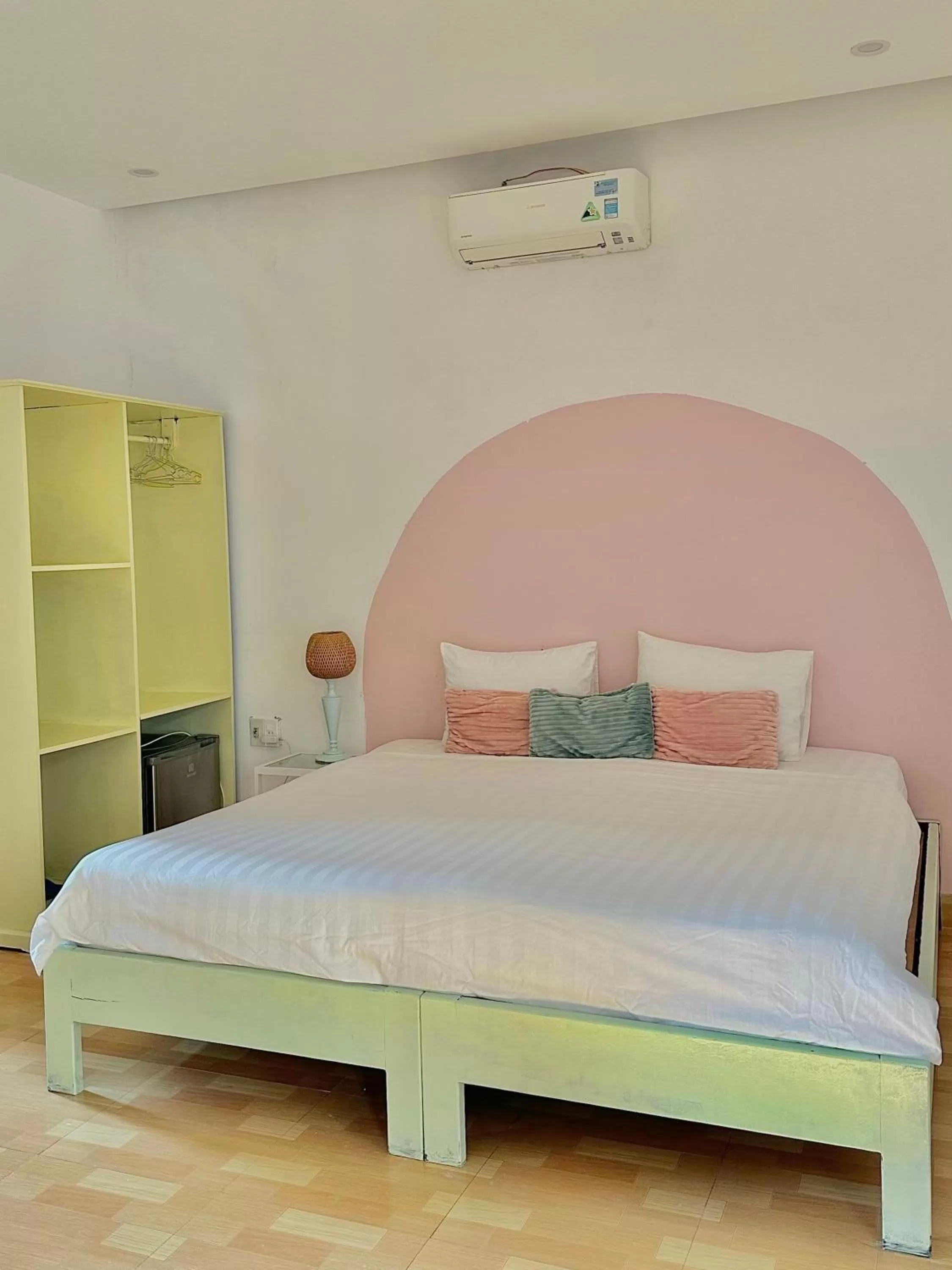 Bed in Ancient Terracotta Villa