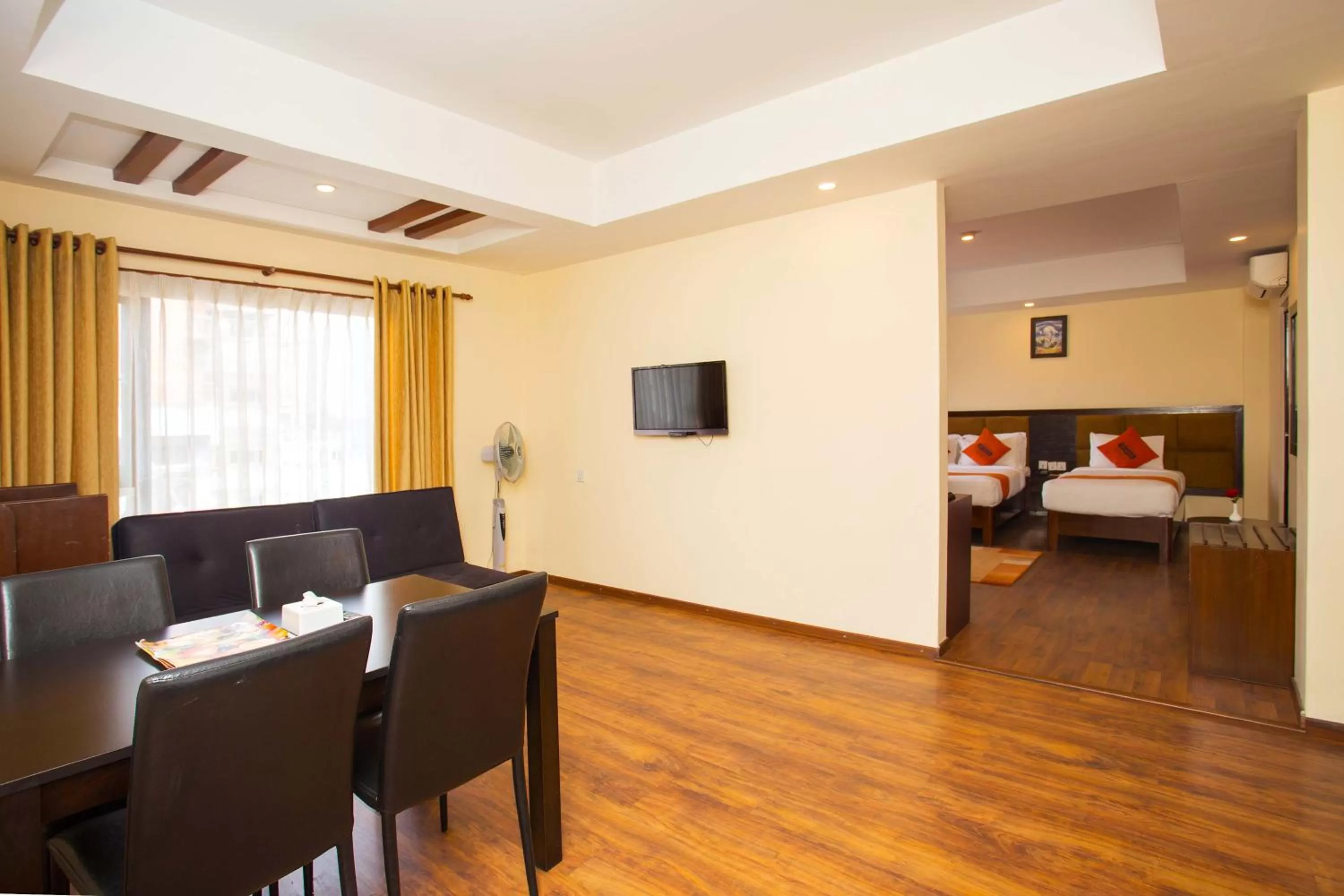 Photo of the whole room, Bed in Hotel Jay Suites