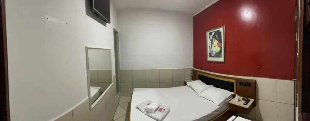 Bed in Hotel Smart Inn