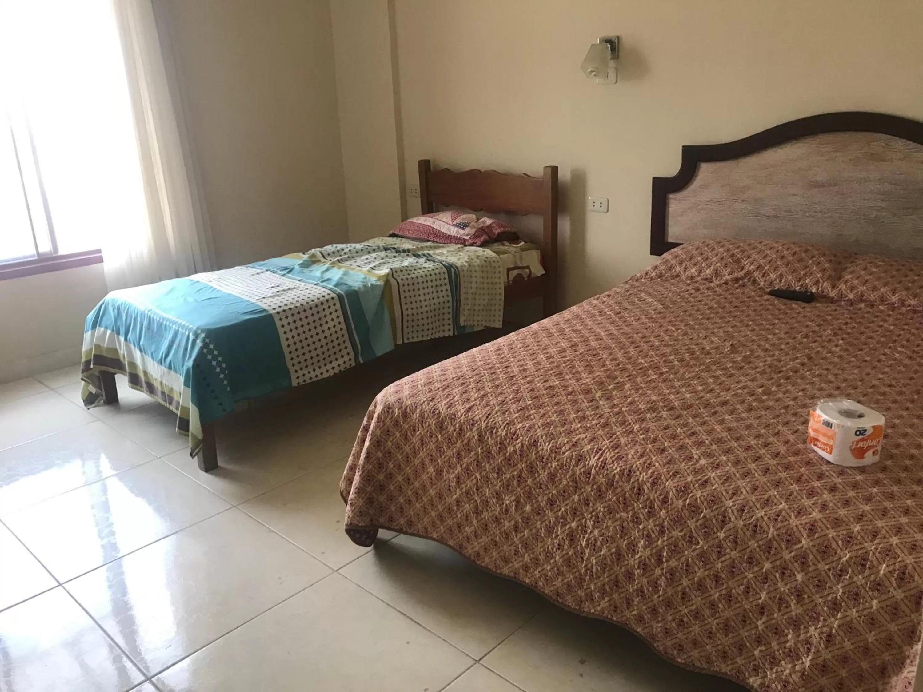 Bed in Hotel Viru Viru II