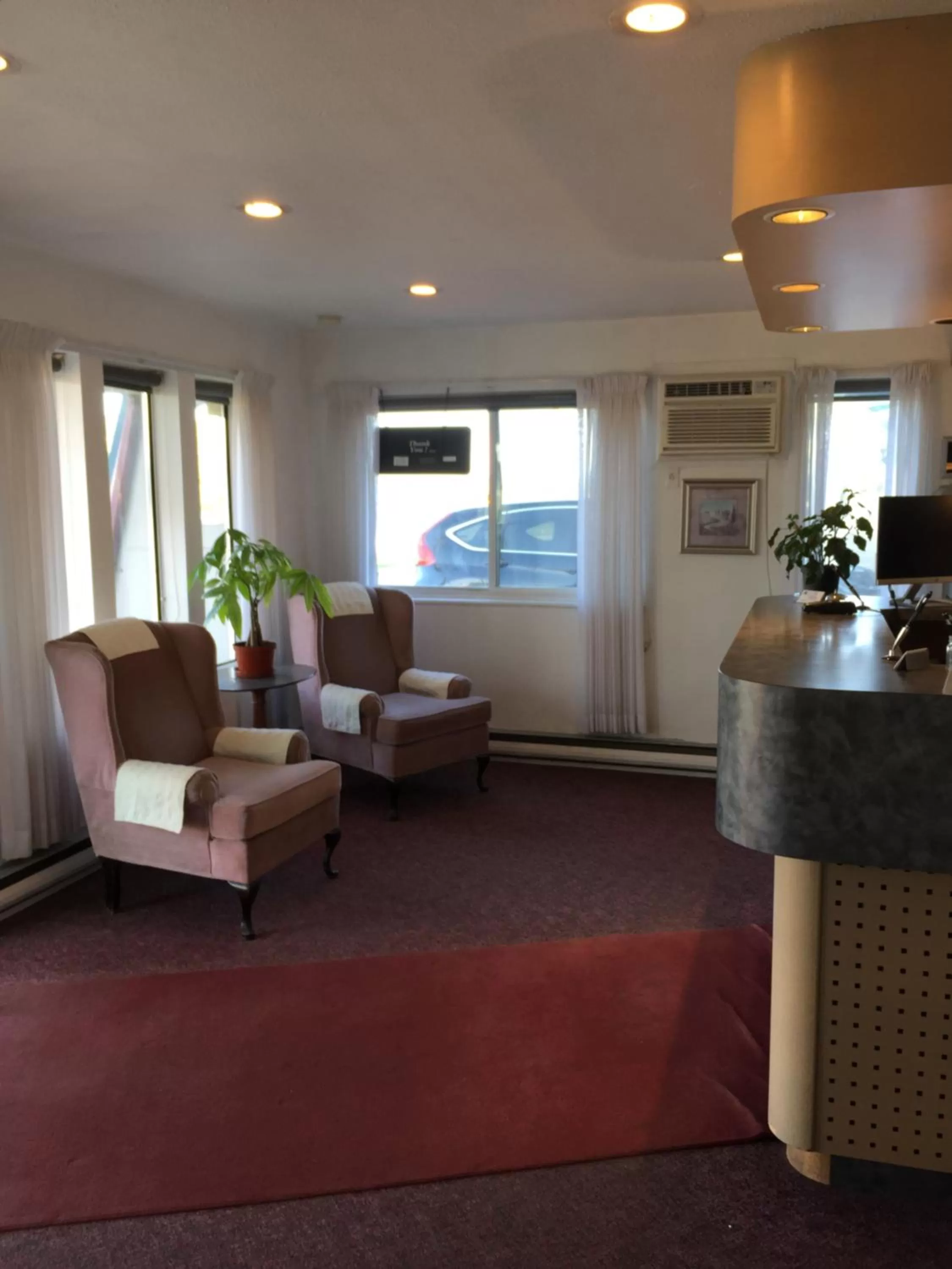 Lobby or reception in DC Lodge