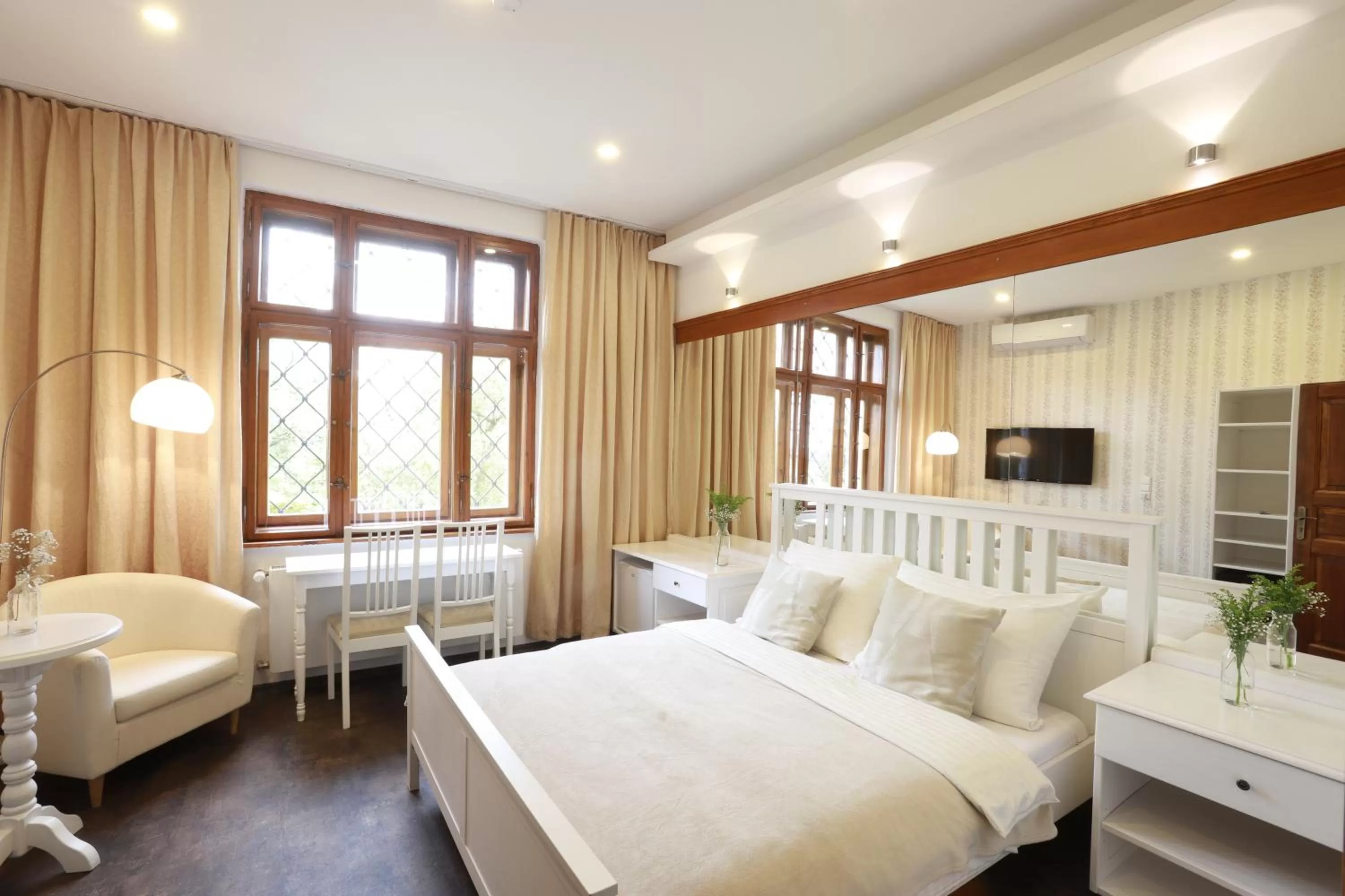 Bedroom, Bed in Wellness Pension Ametyst