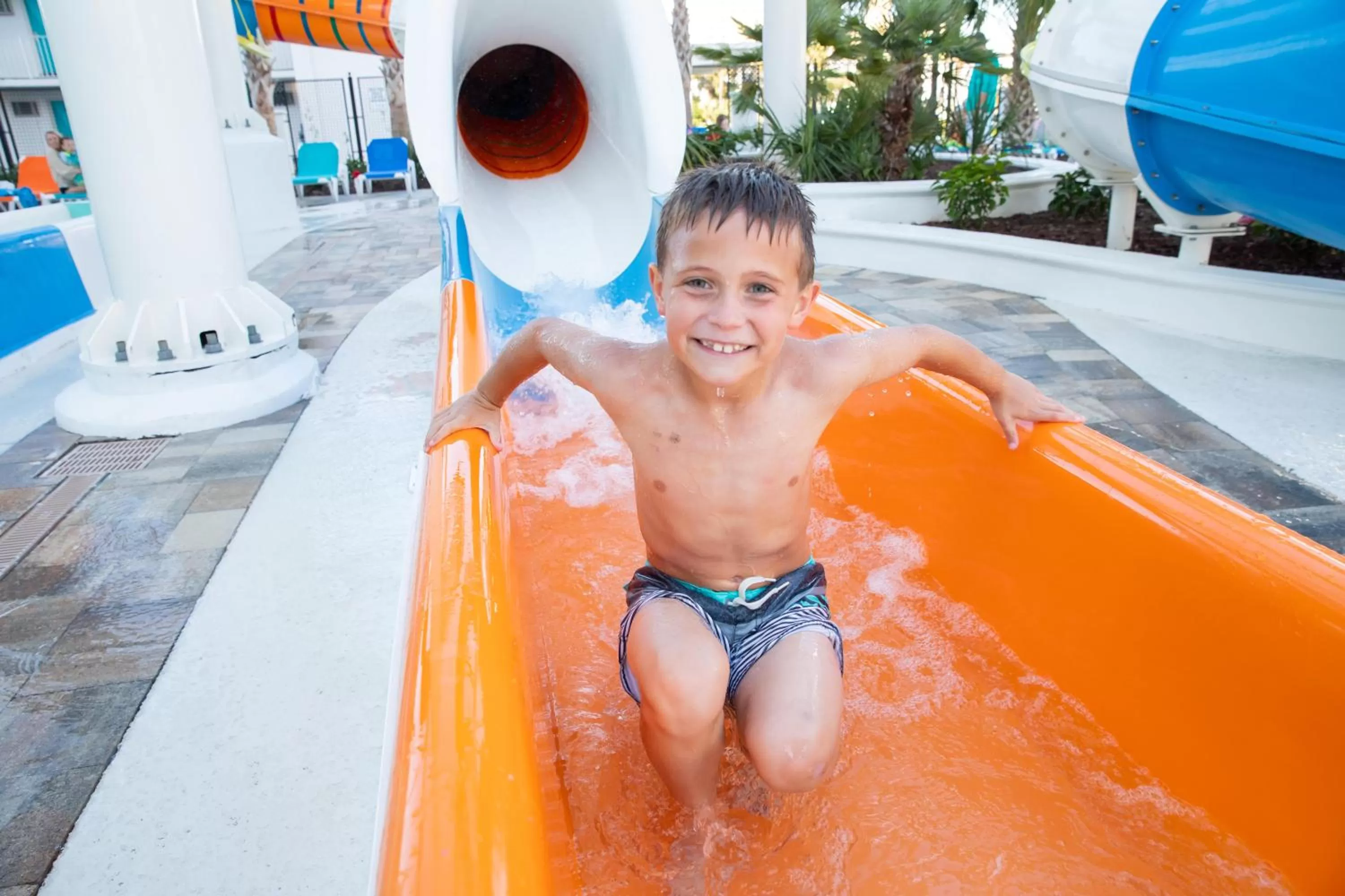 Aqua park in Ocean Escape Condos