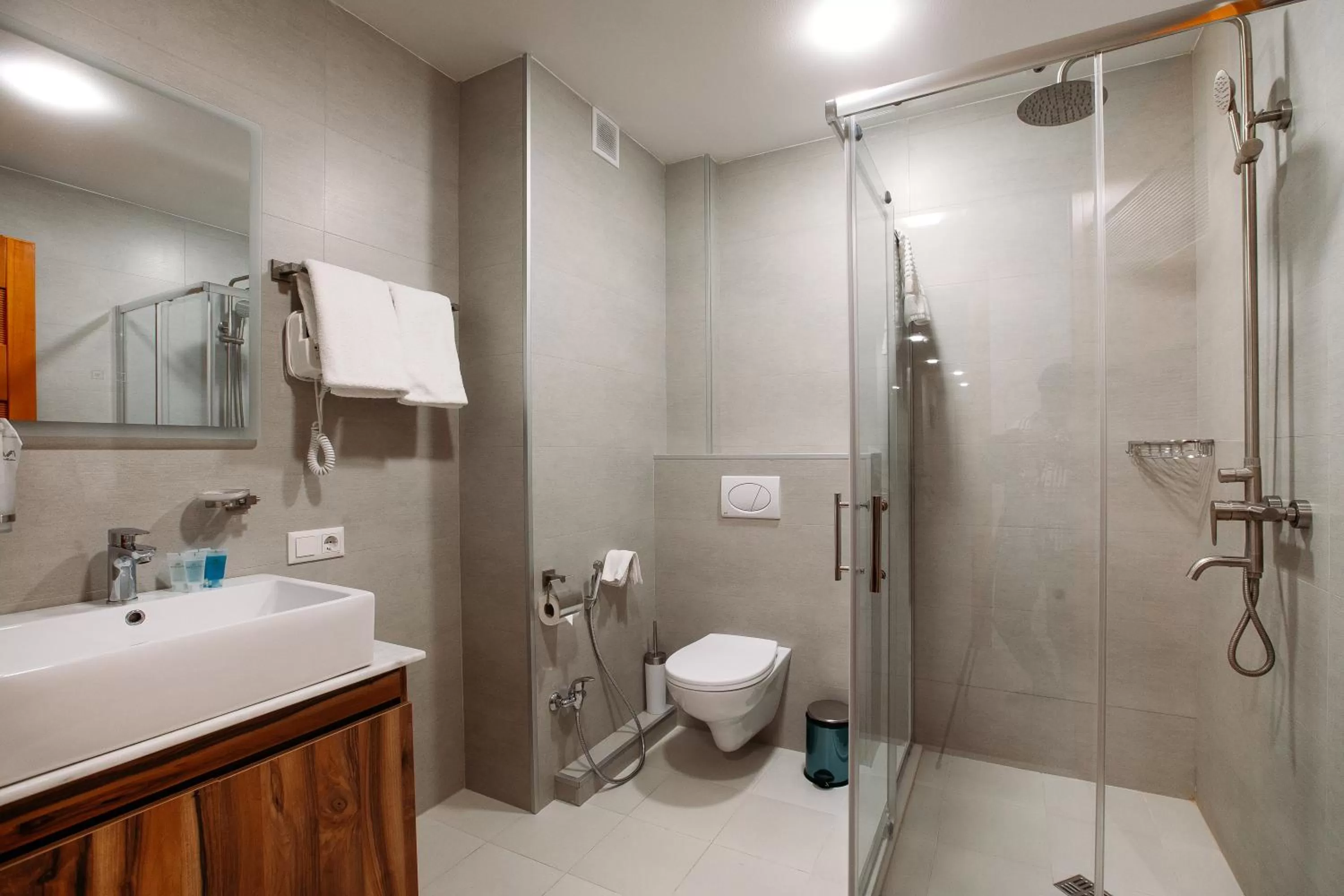 Shower in Address Boutique Hotel
