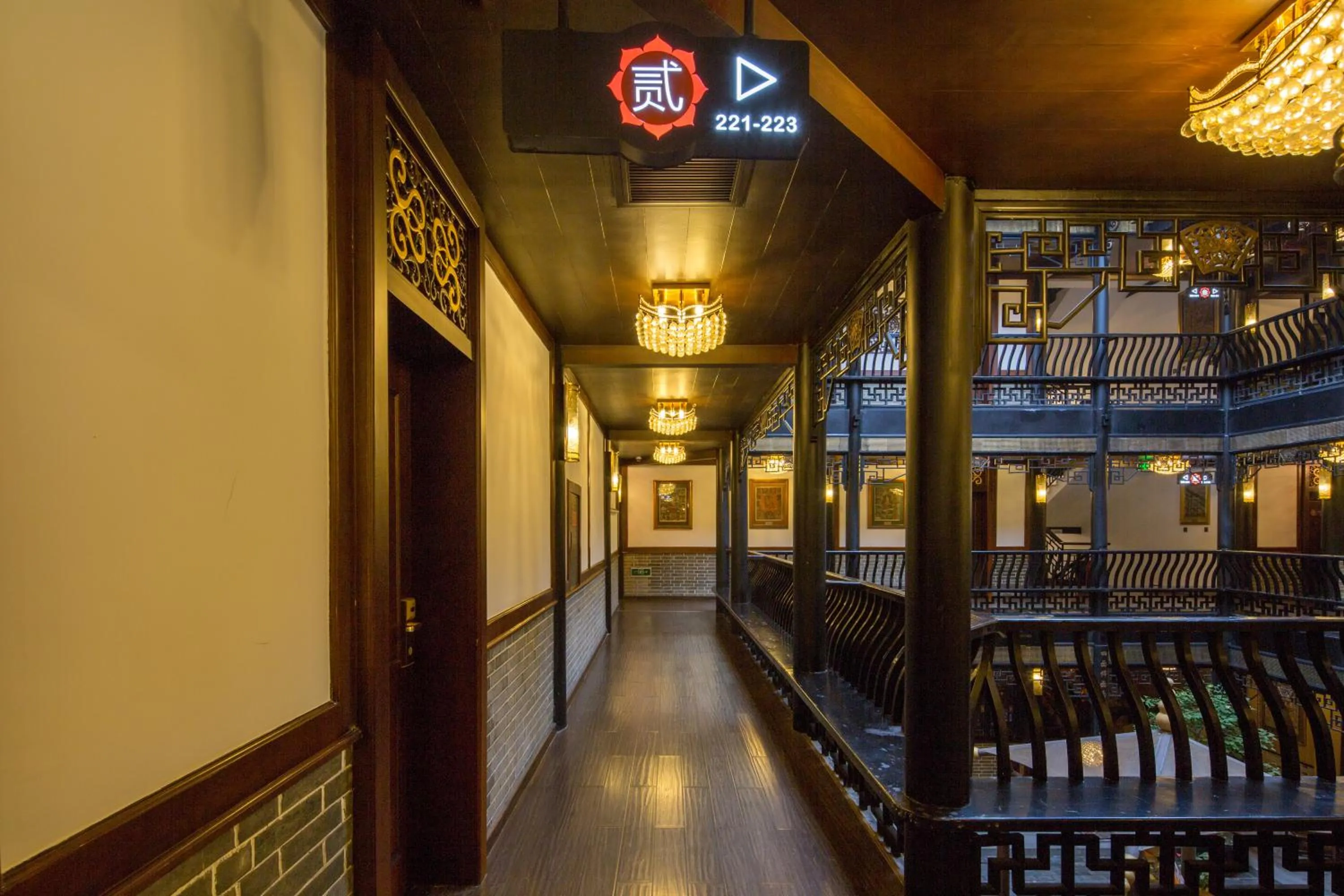 Decorative detail in Buddha Zen Hotel