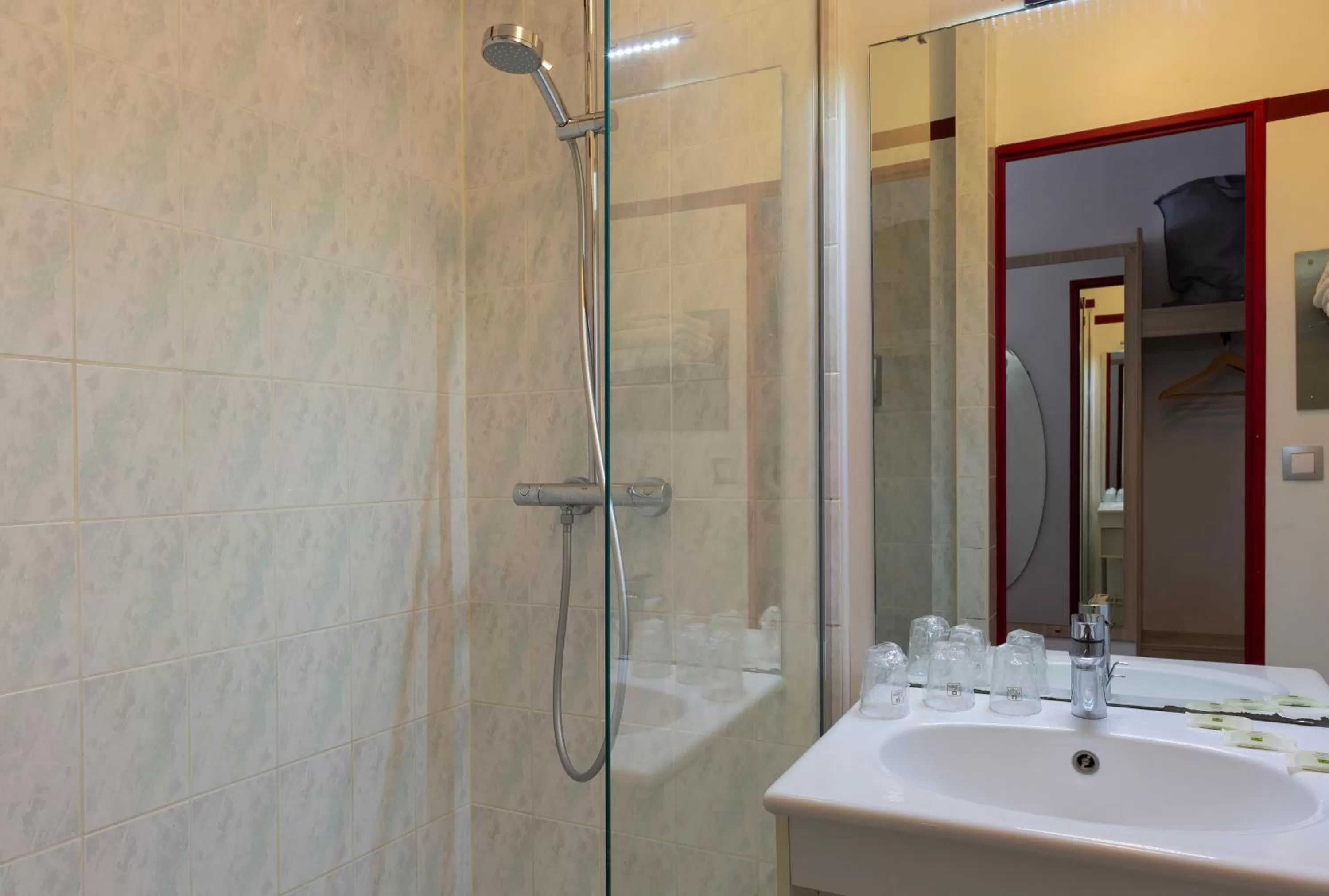 Bathroom in Logis Hotel Altina